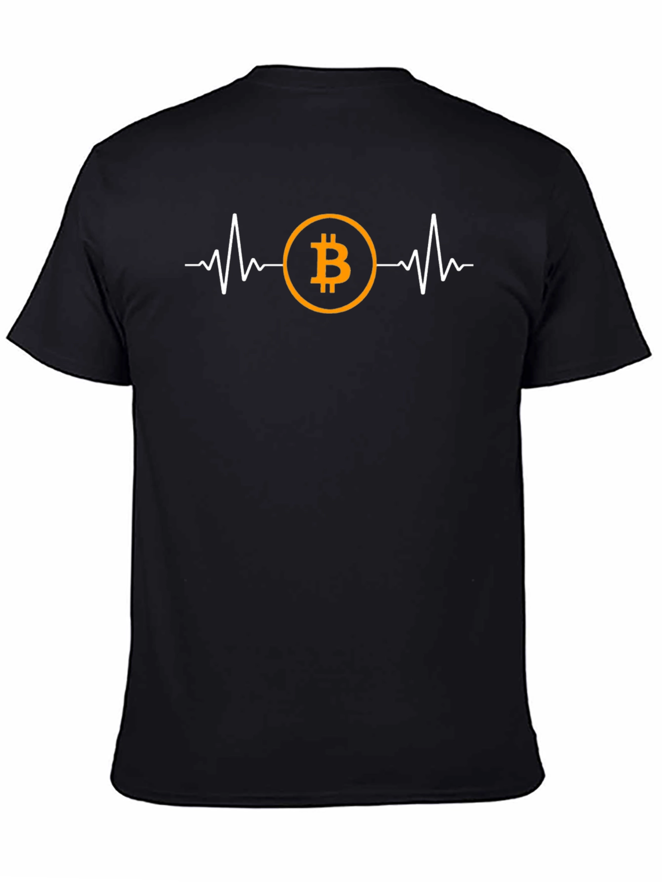 Bitcoin Heartbeat T-Shirt - Crypto Investor Tee