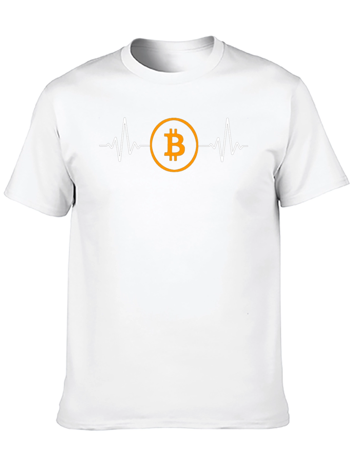 Bitcoin Heartbeat T-Shirt - Crypto Investor Tee