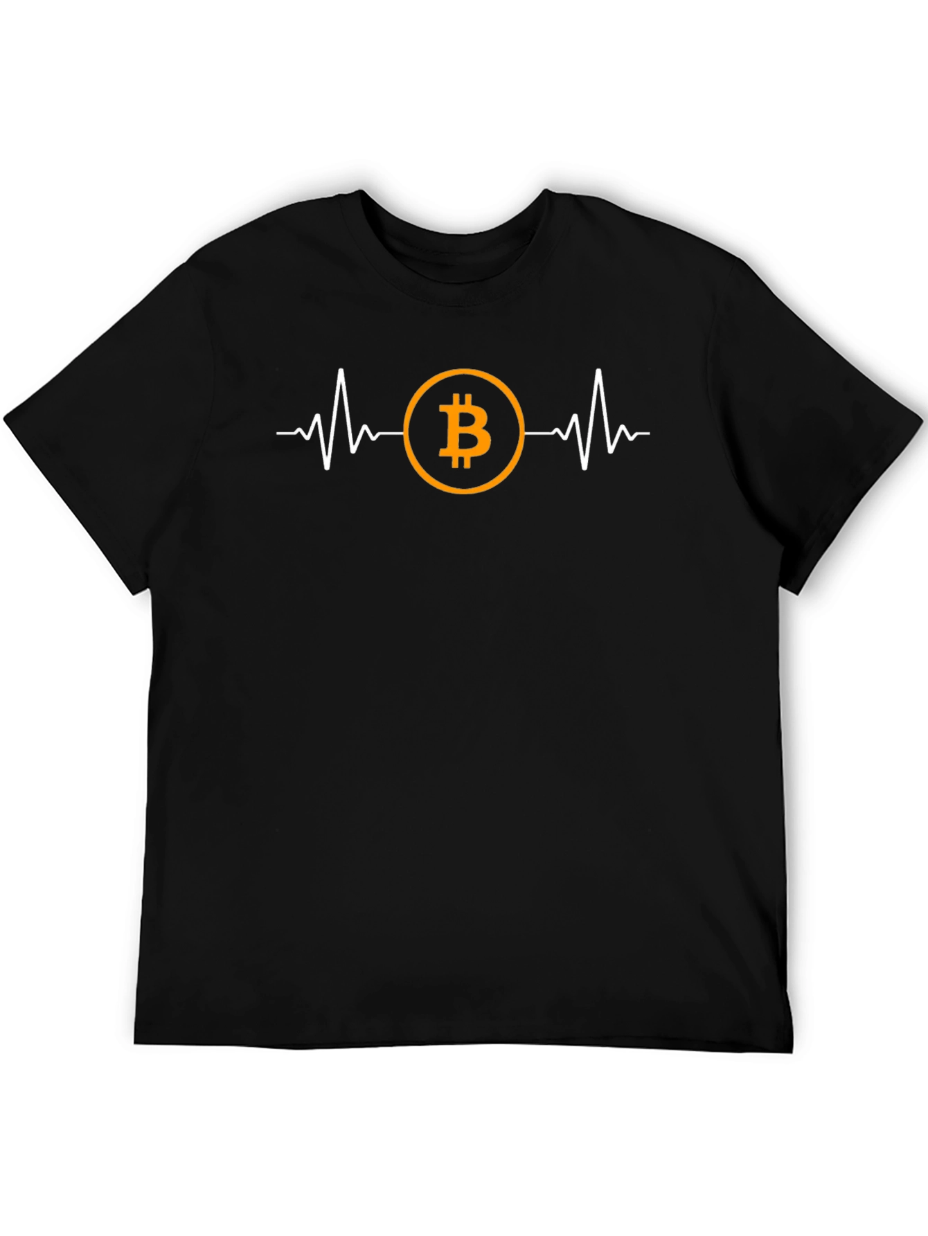 Bitcoin Heartbeat T-Shirt - Crypto Investor Tee