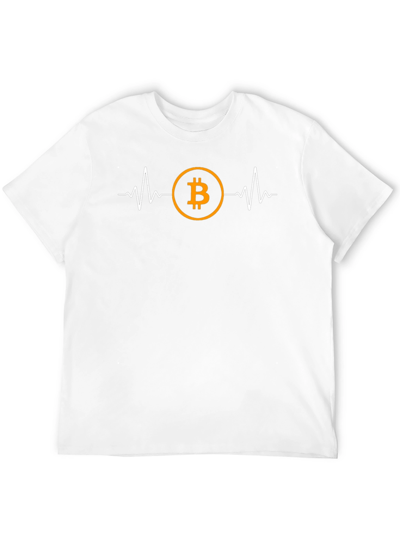 Bitcoin Heartbeat T-Shirt - Crypto Investor Tee