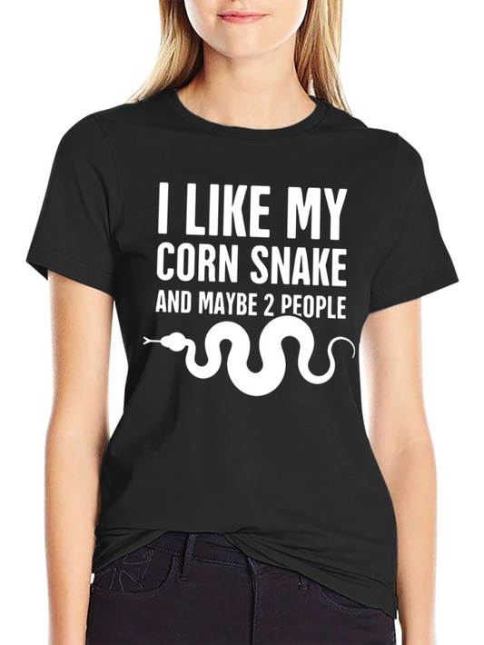 Corn Snake Graphic T-Shirt - I Like My Corn Snake