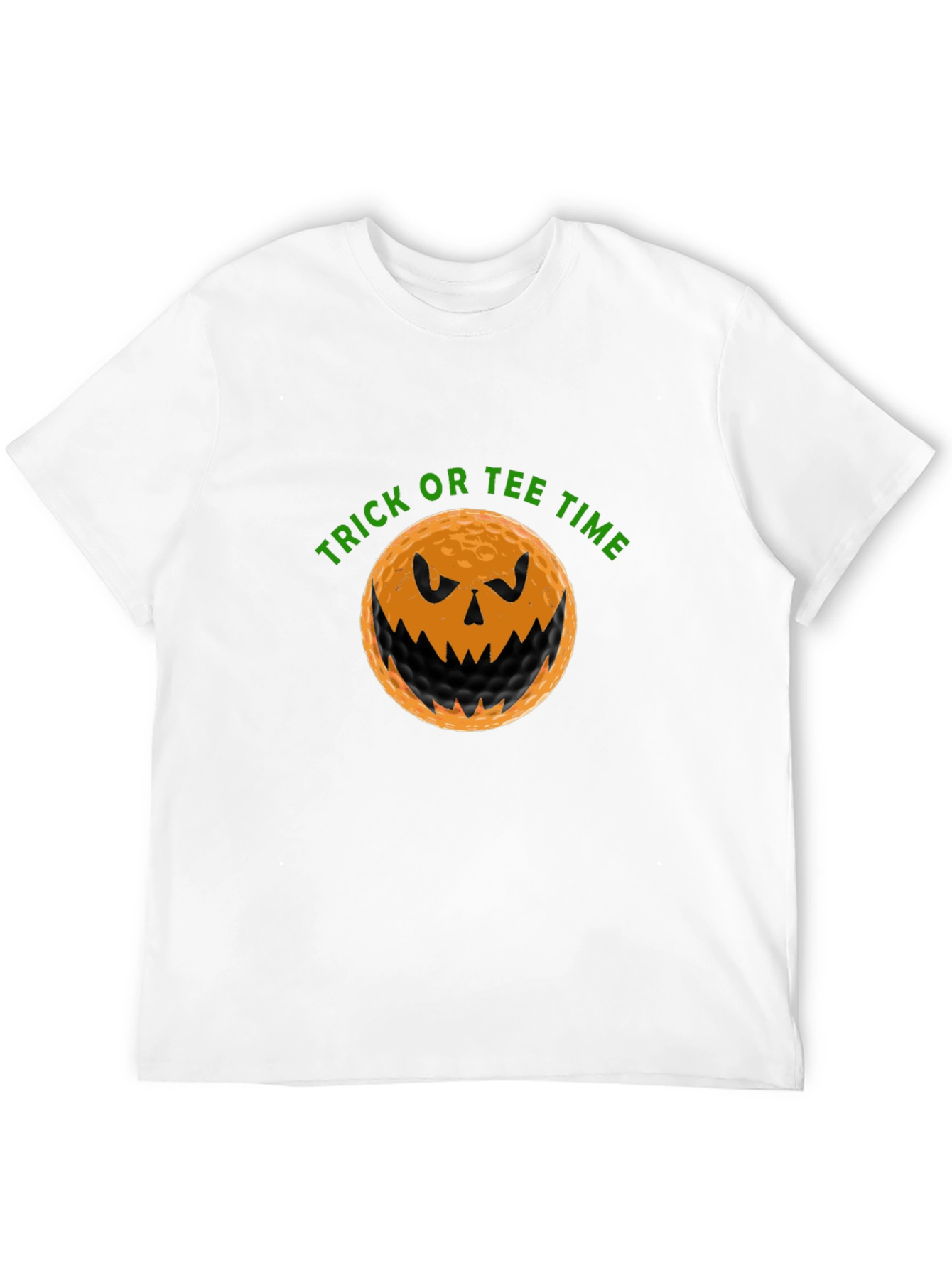 Trick or Tee Time Golf Halloween T-Shirt