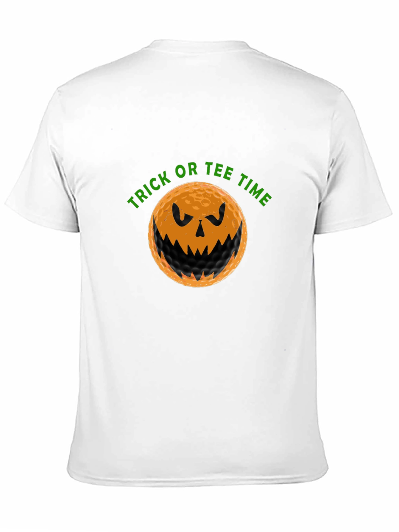 Trick or Tee Time Golf Halloween T-Shirt