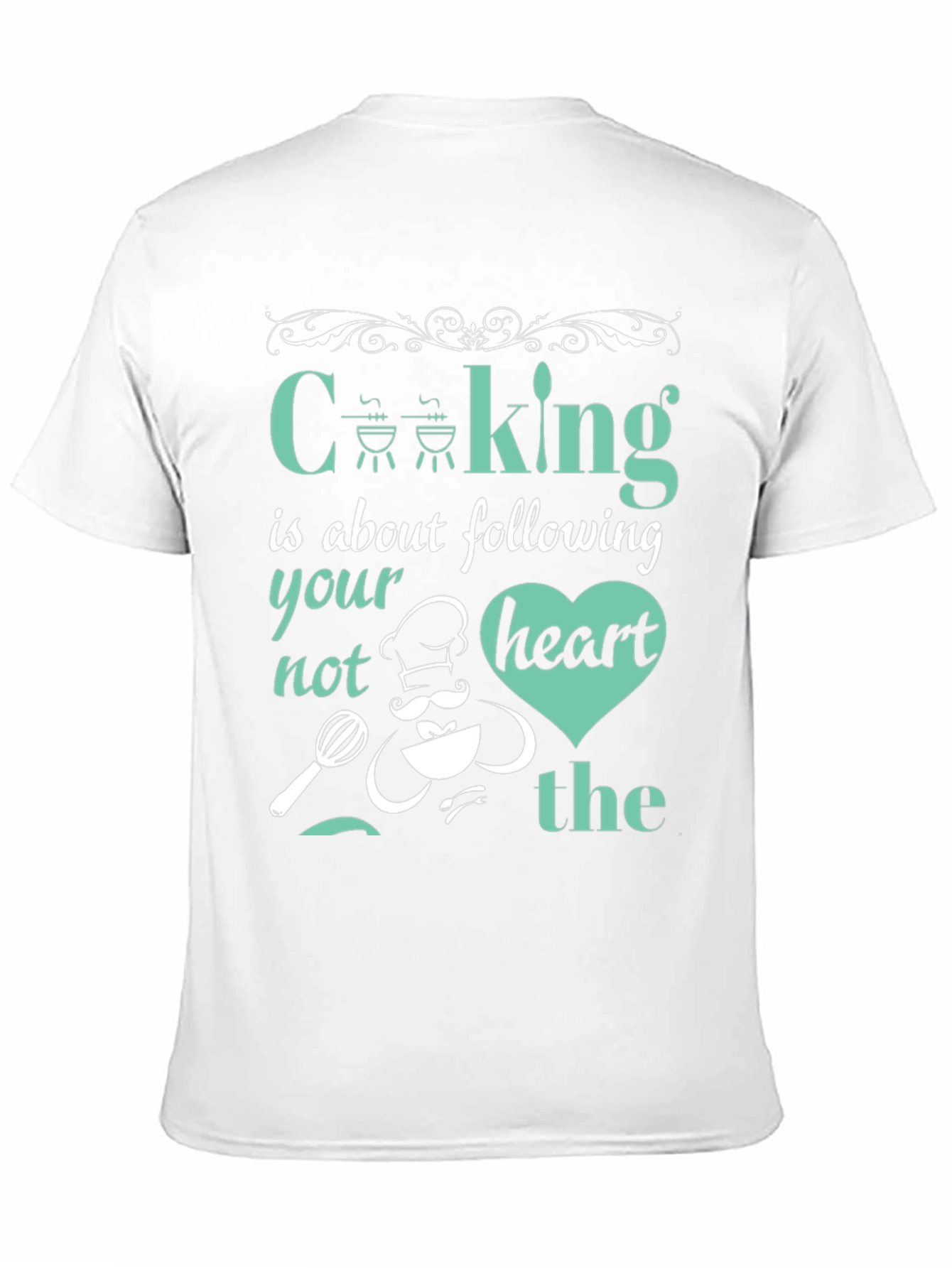 Cooking Heart Graphic T-Shirt