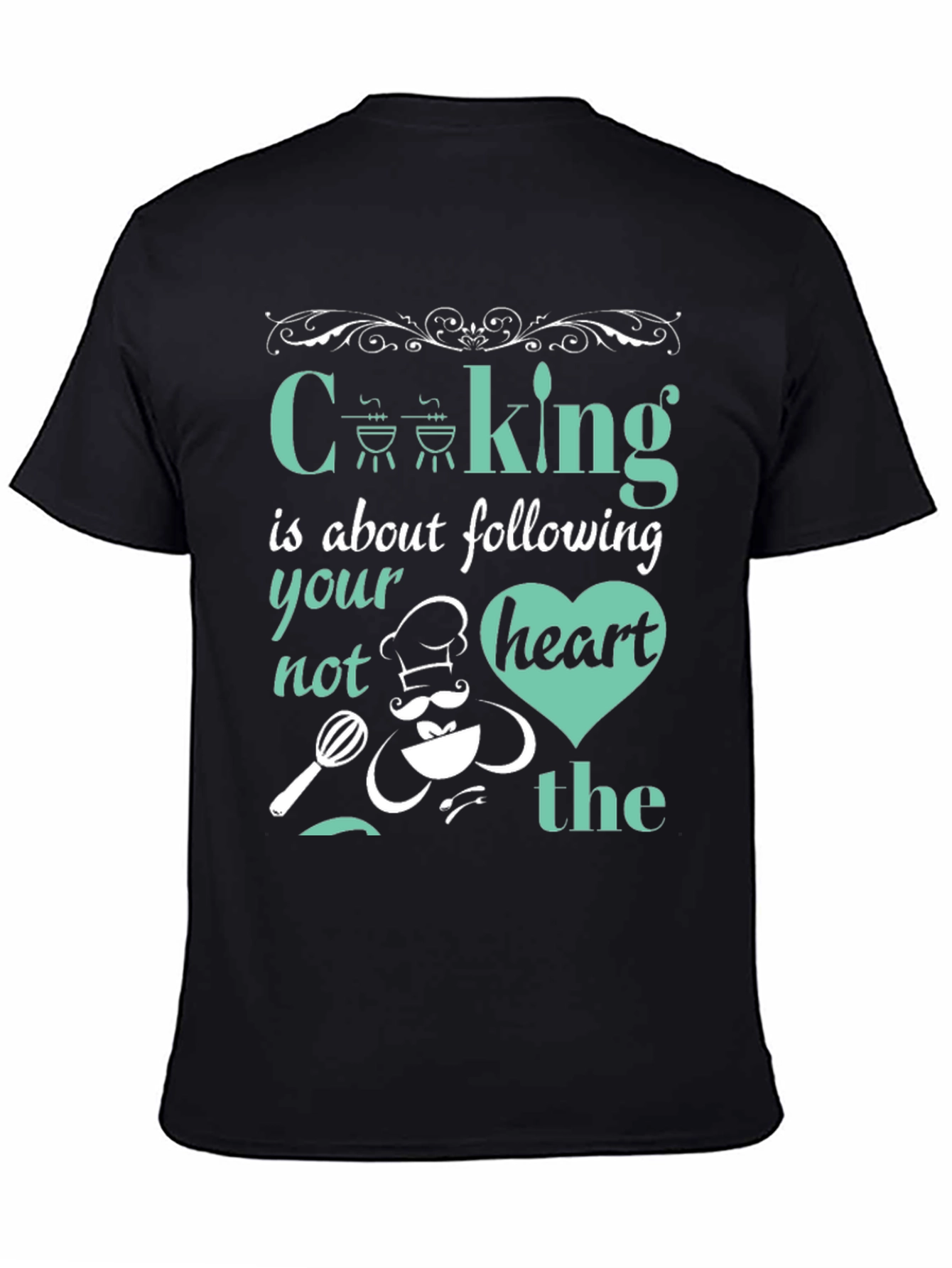 Cooking Heart Graphic T-Shirt