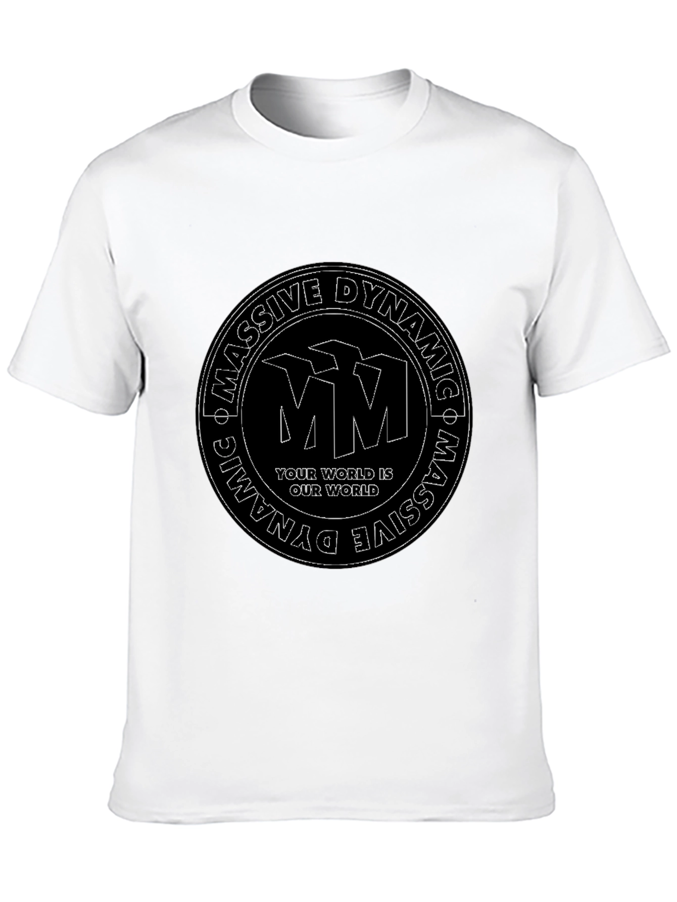 Massive Dynamic Black Graphic T-Shirt