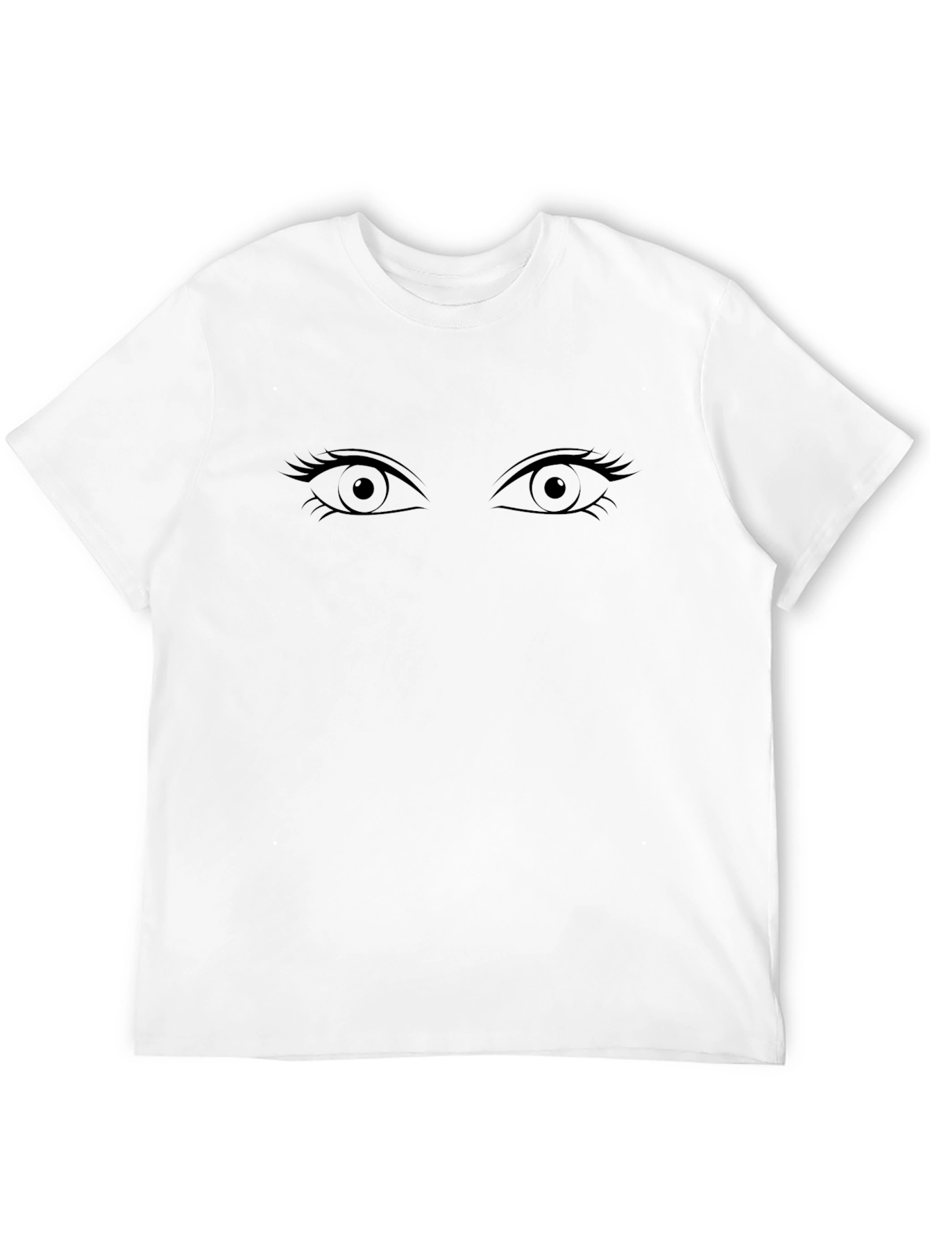 Eyes Graphic Black T-Shirt - Mens Fashion Tee
