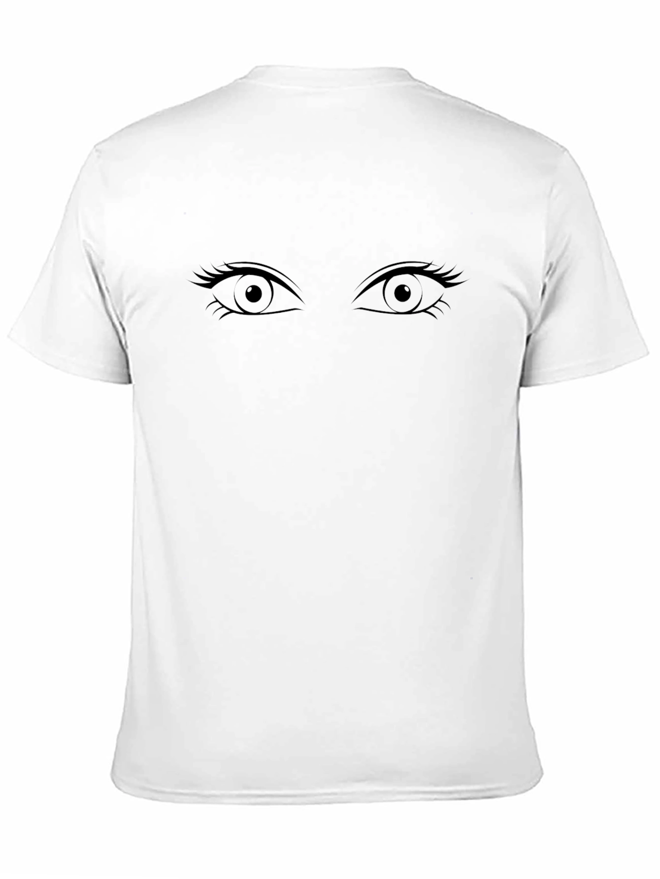 Eyes Graphic Black T-Shirt - Mens Fashion Tee