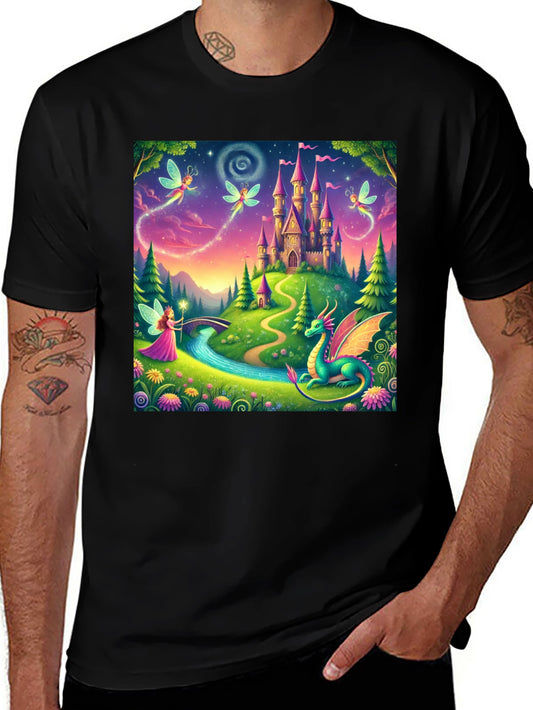 Fantasy Castle Graphic Tee