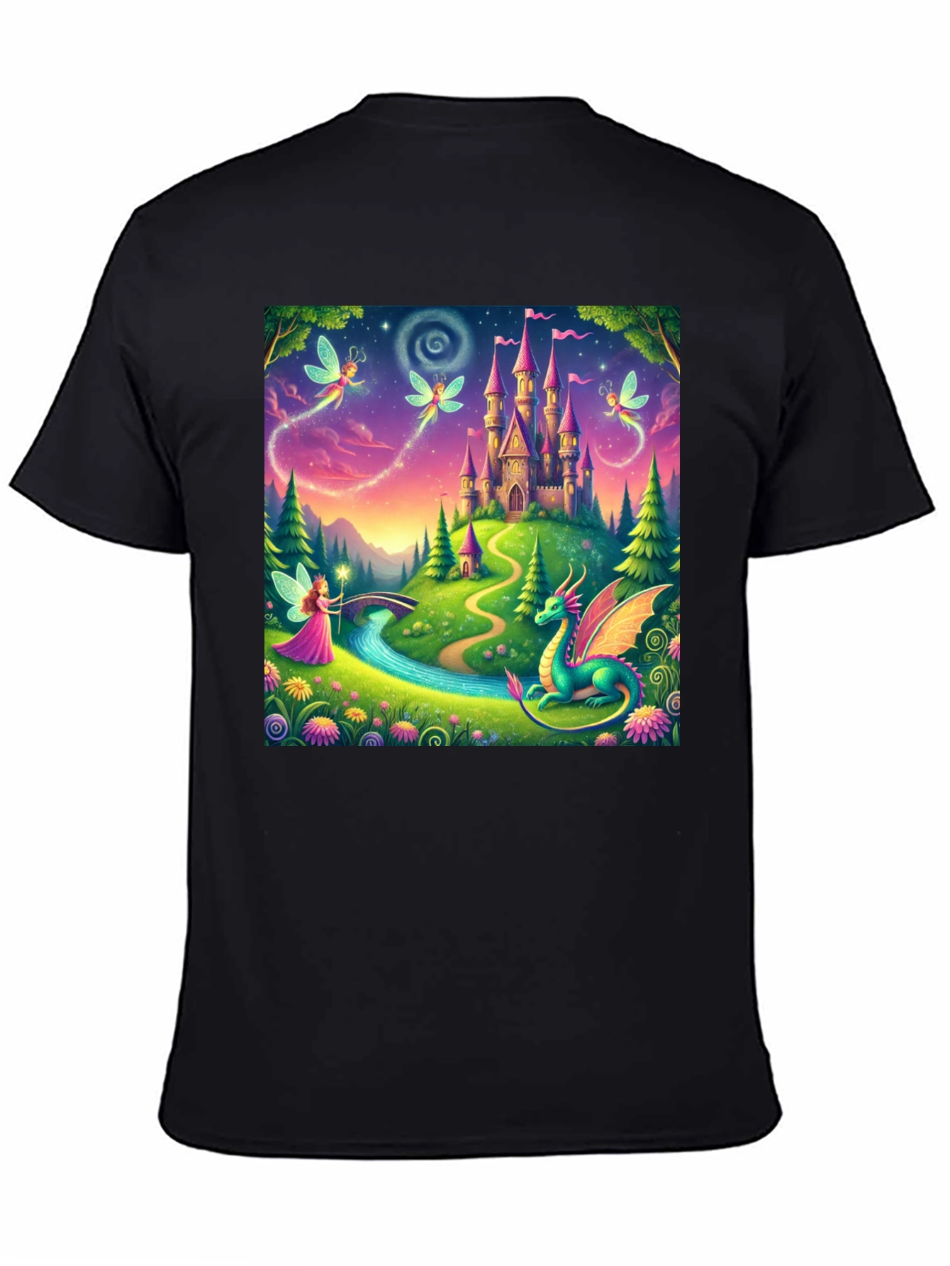 Fantasy Castle Graphic Tee