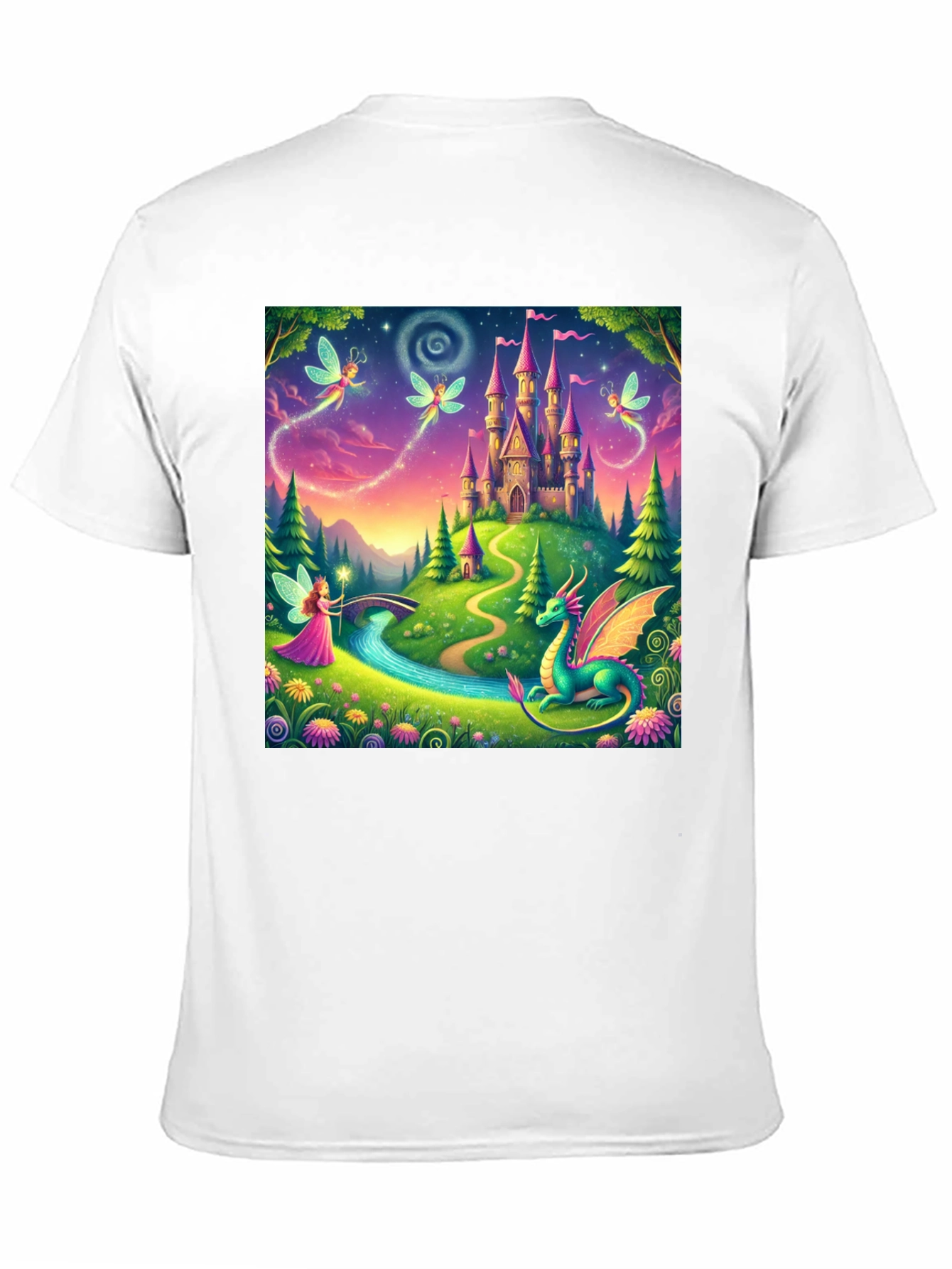 Fantasy Castle Graphic Tee