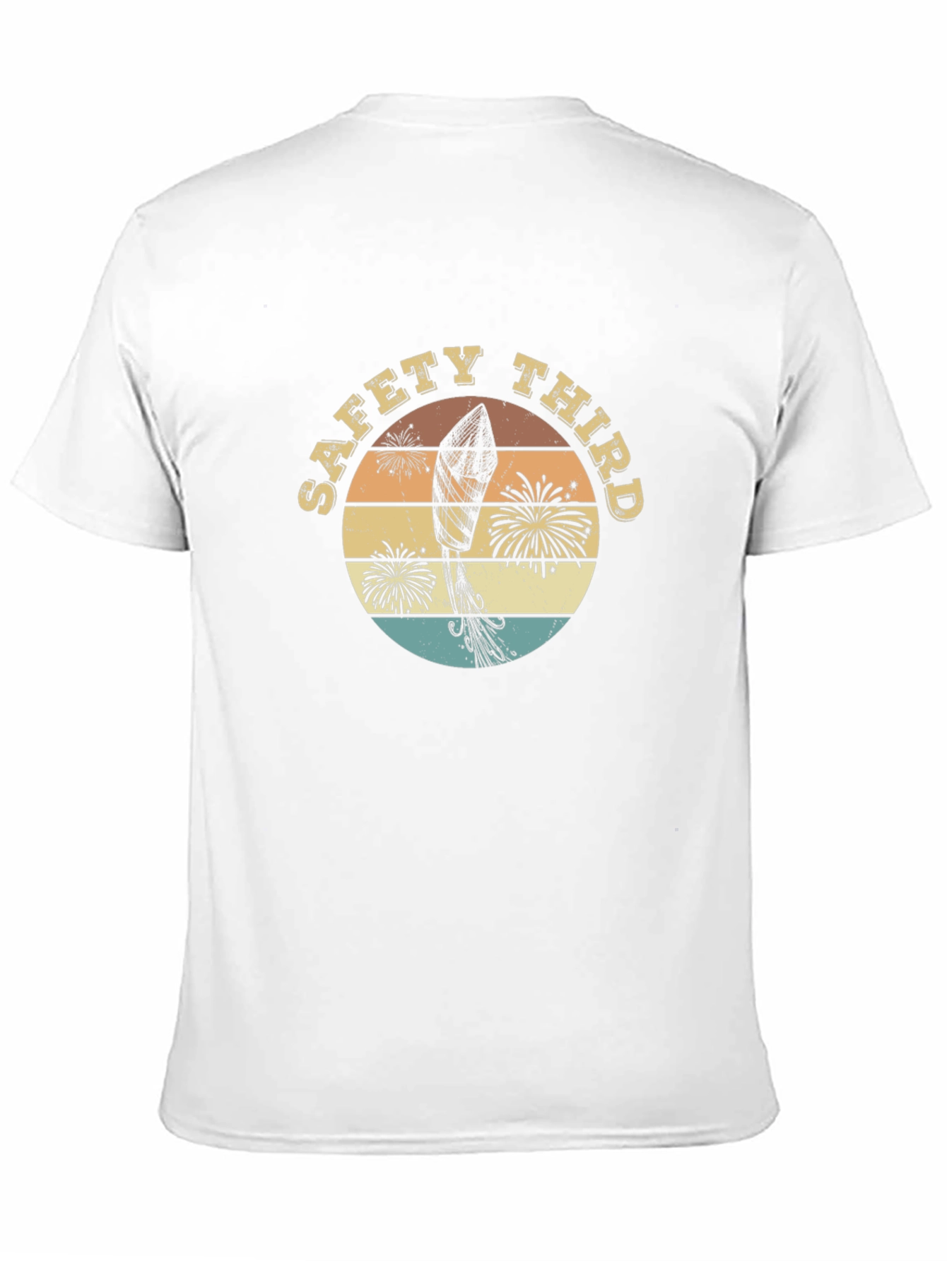 Safety Third Retro Fireworks T-Shirt