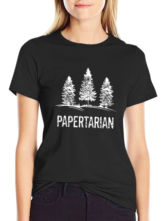 Papertarian Forest T-Shirt - Nature Lover Tee