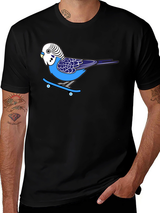 Skateboarding Bird T-Shirt