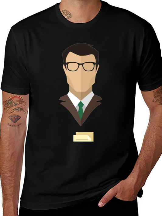 Minimalist Graphic Tee - The Office Dwight Schrute Design