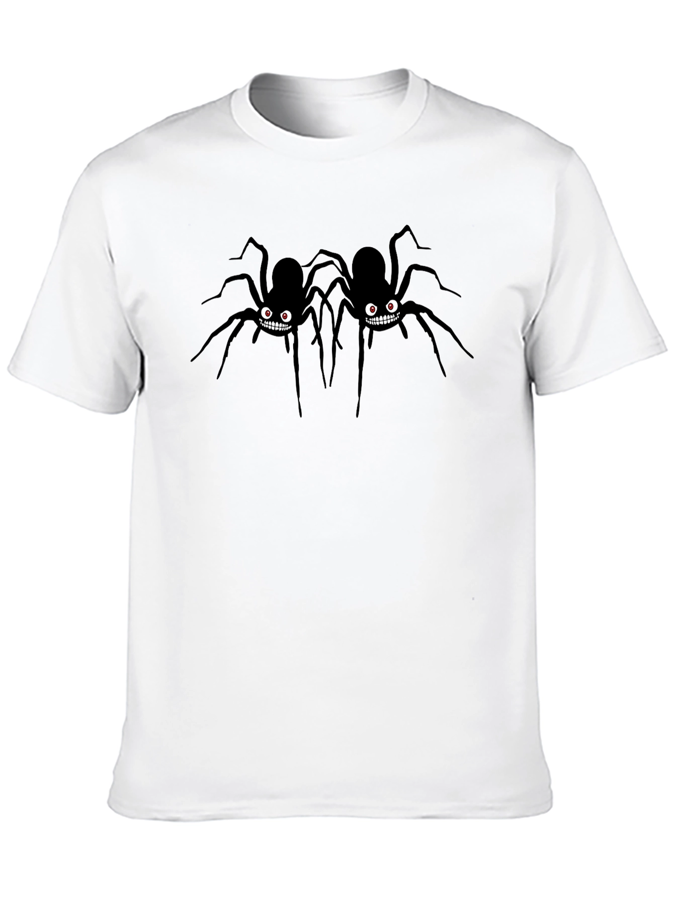 Creepy Spider Graphic Tee - Halloween Ready