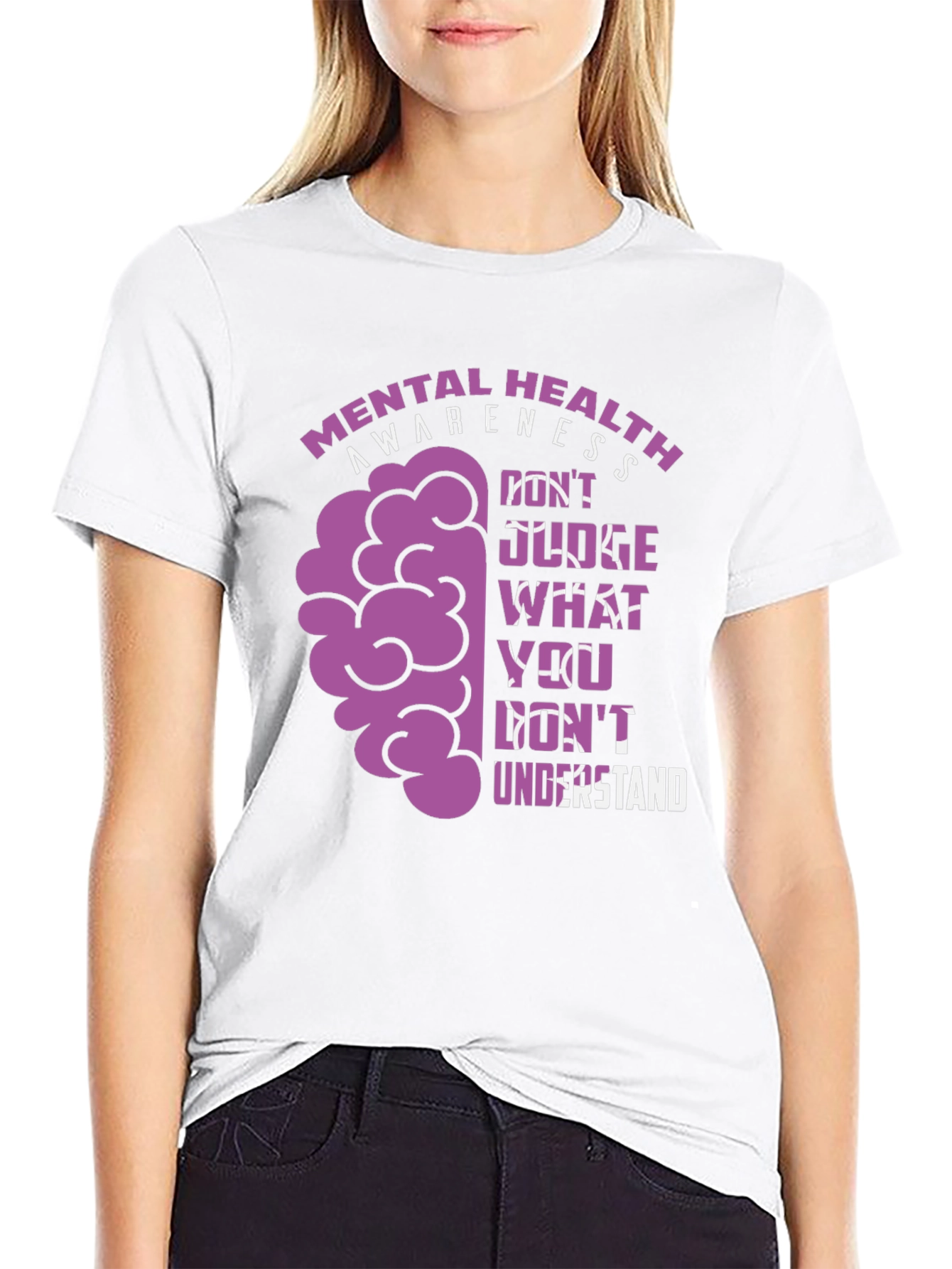 Mental Health Awareness Graphic T-Shirt