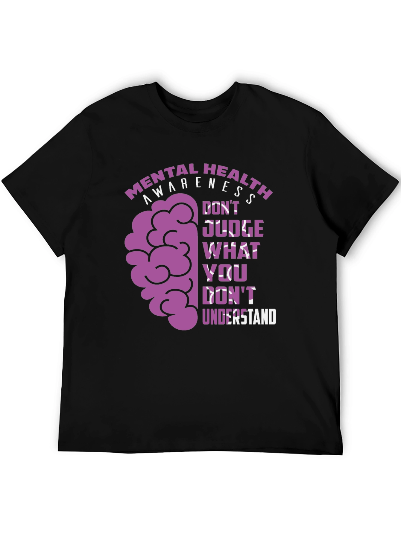 Mental Health Awareness Graphic T-Shirt