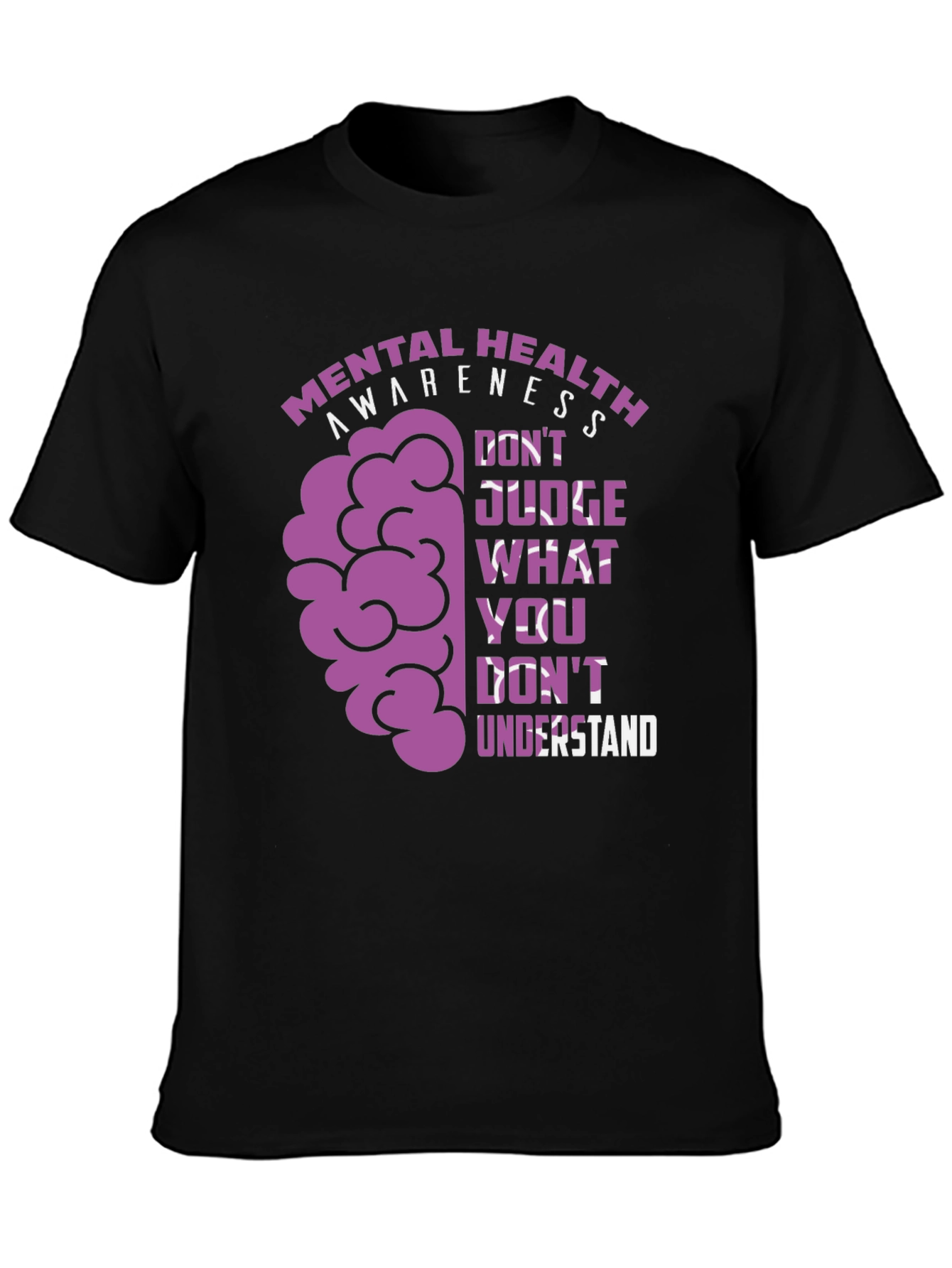 Mental Health Awareness Graphic T-Shirt
