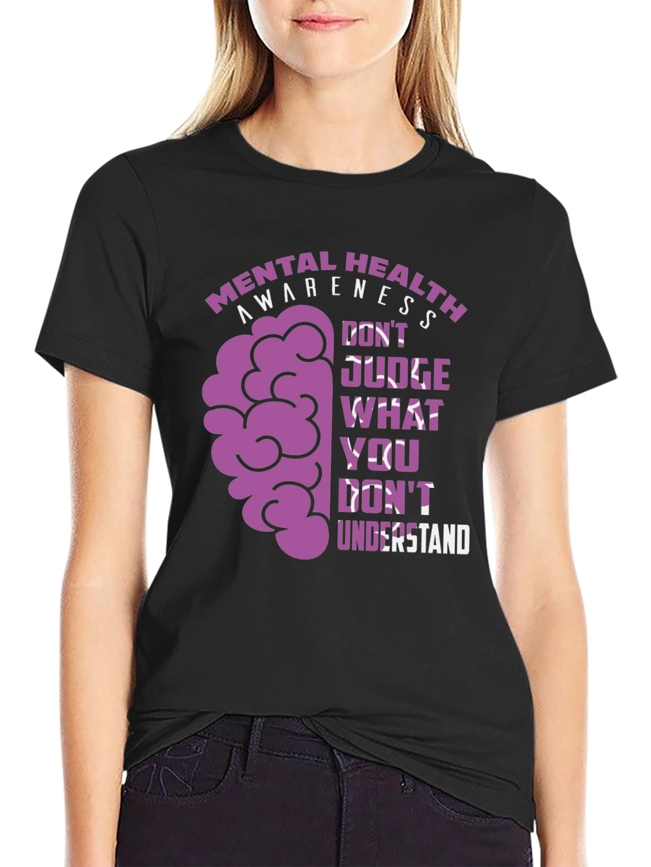 Mental Health Awareness Graphic T-Shirt