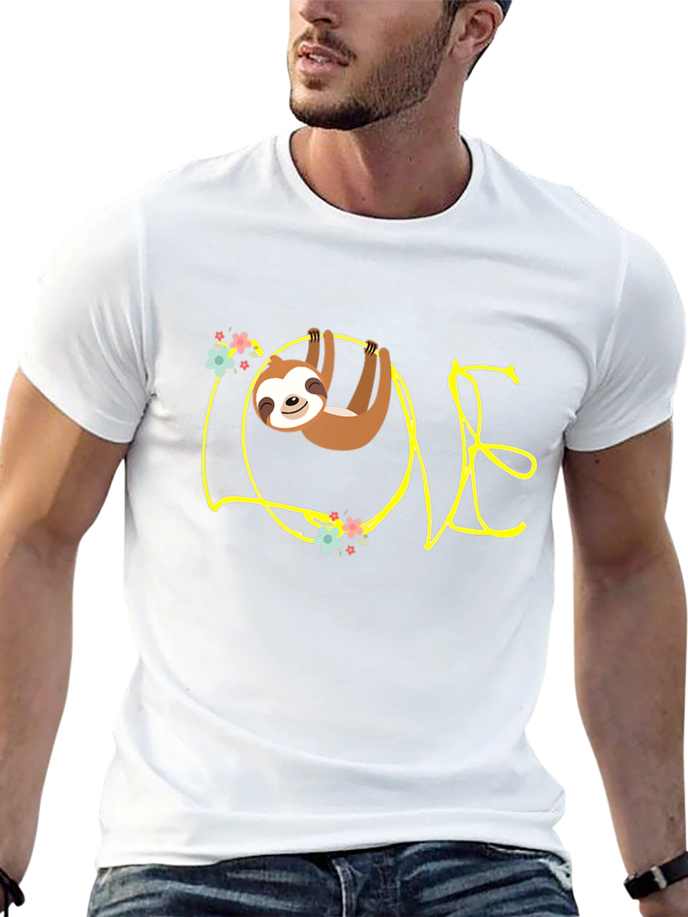 Sloth Love T-Shirt - Cute Animal Tee