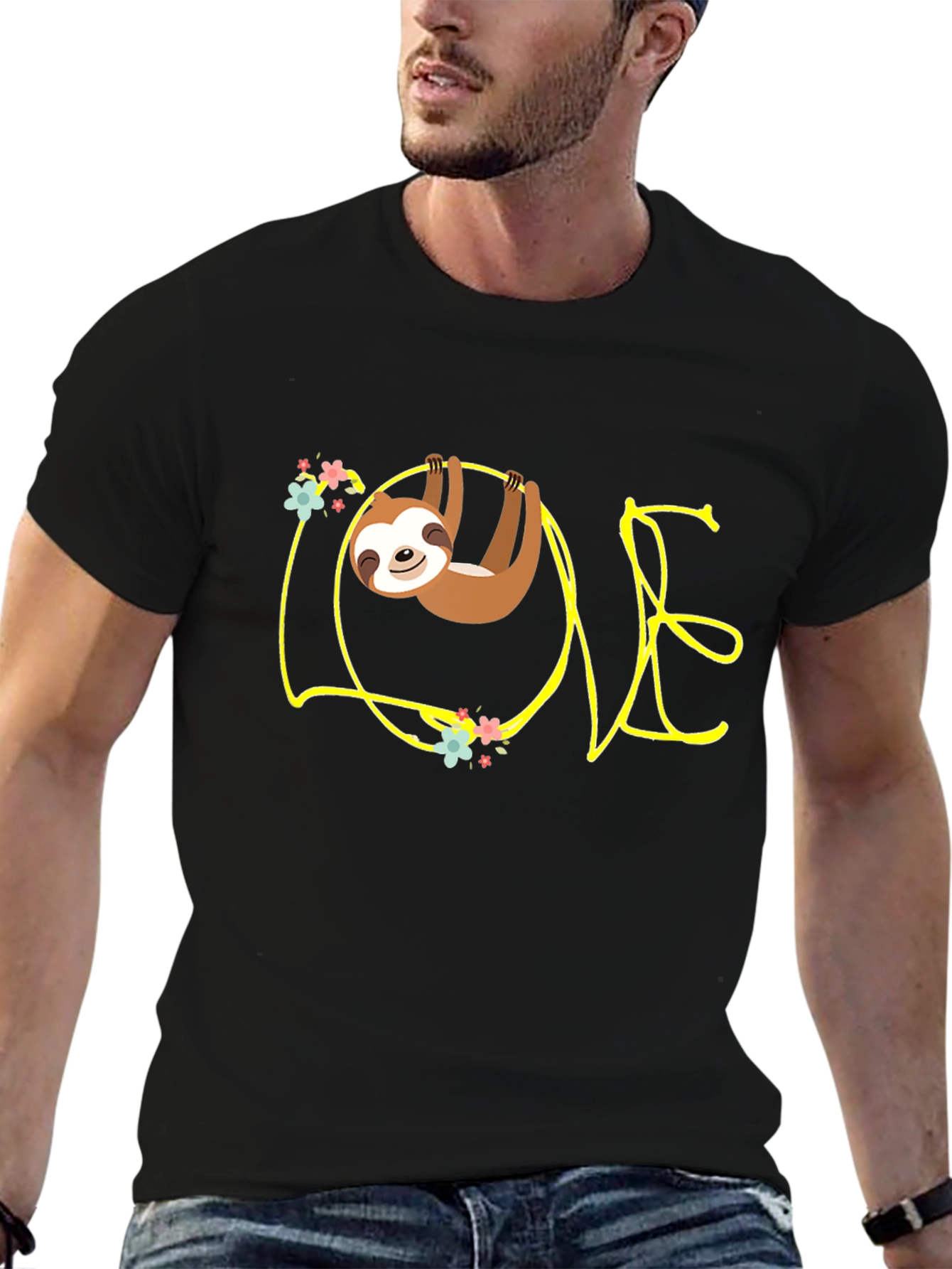 Sloth Love T-Shirt - Cute Animal Tee