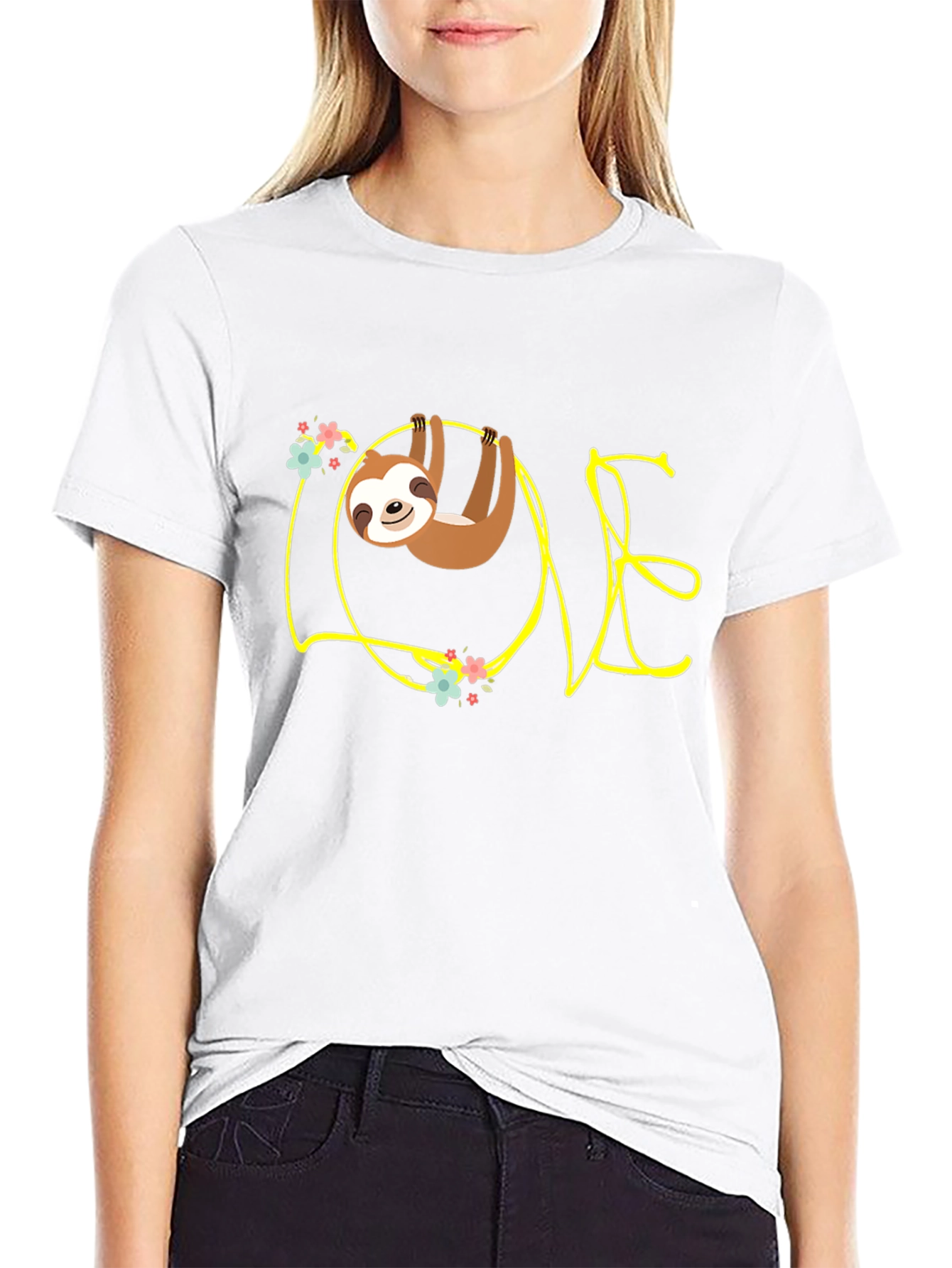 Sloth Love T-Shirt - Cute Animal Tee