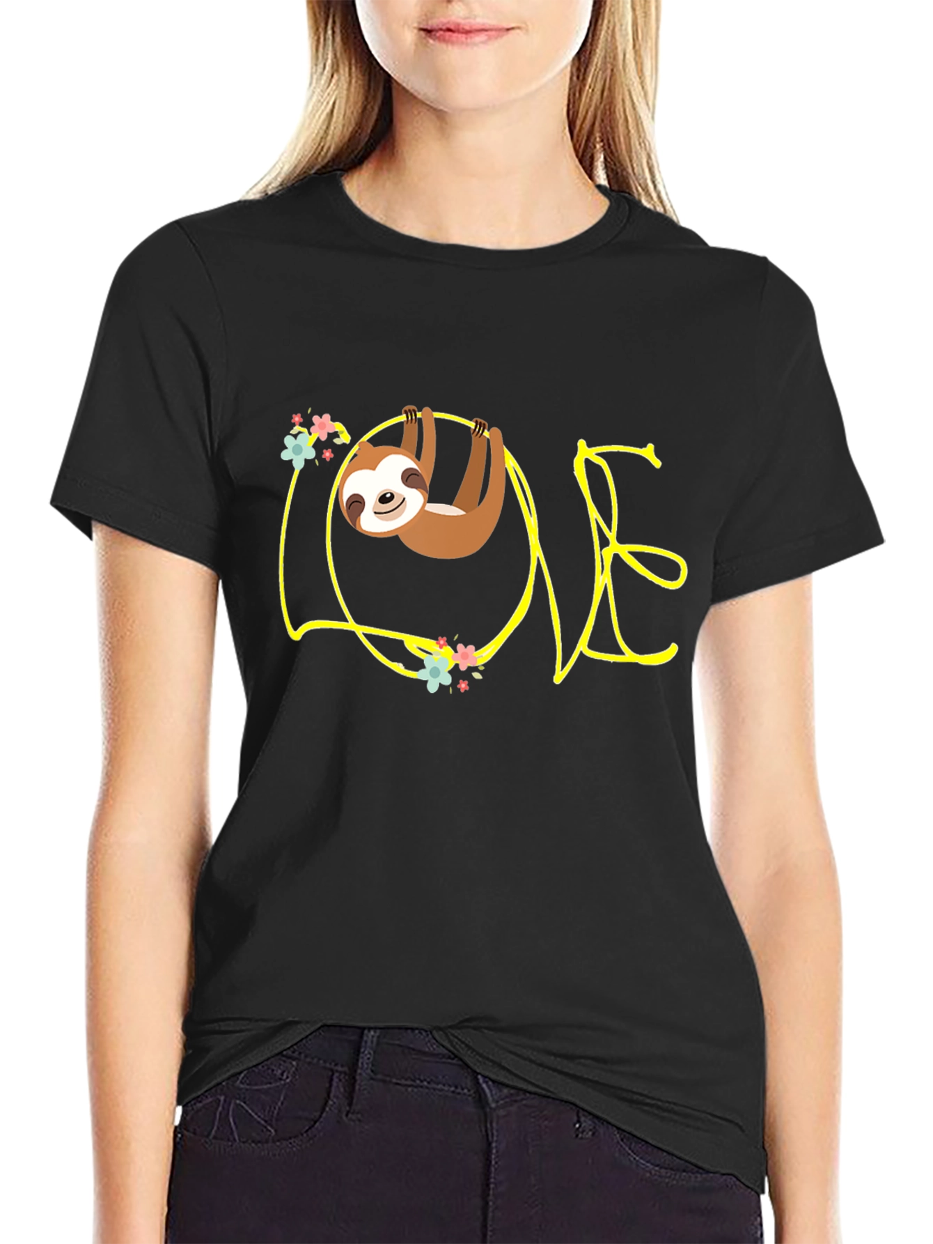 Sloth Love T-Shirt - Cute Animal Tee