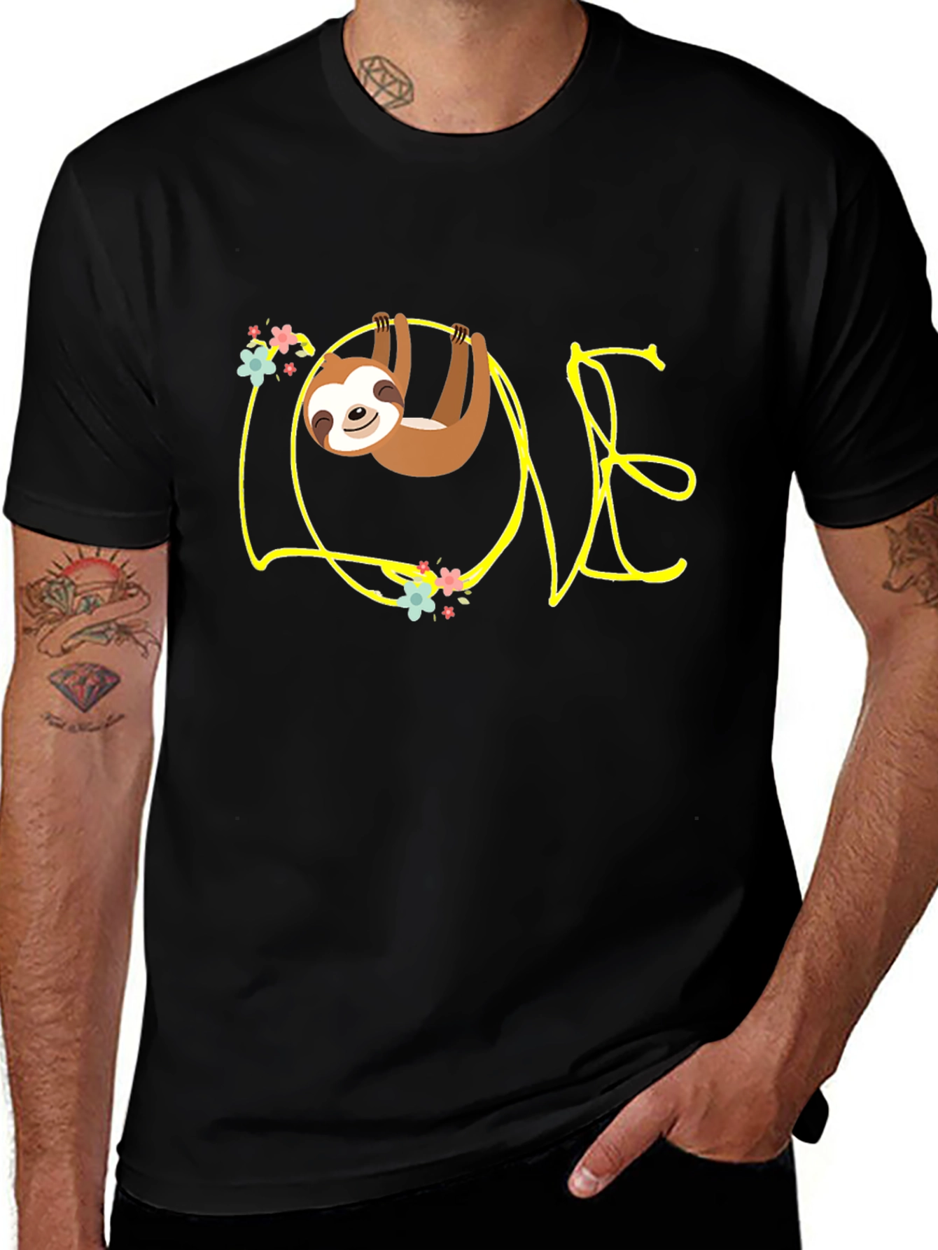 Sloth Love T-Shirt - Cute Animal Tee