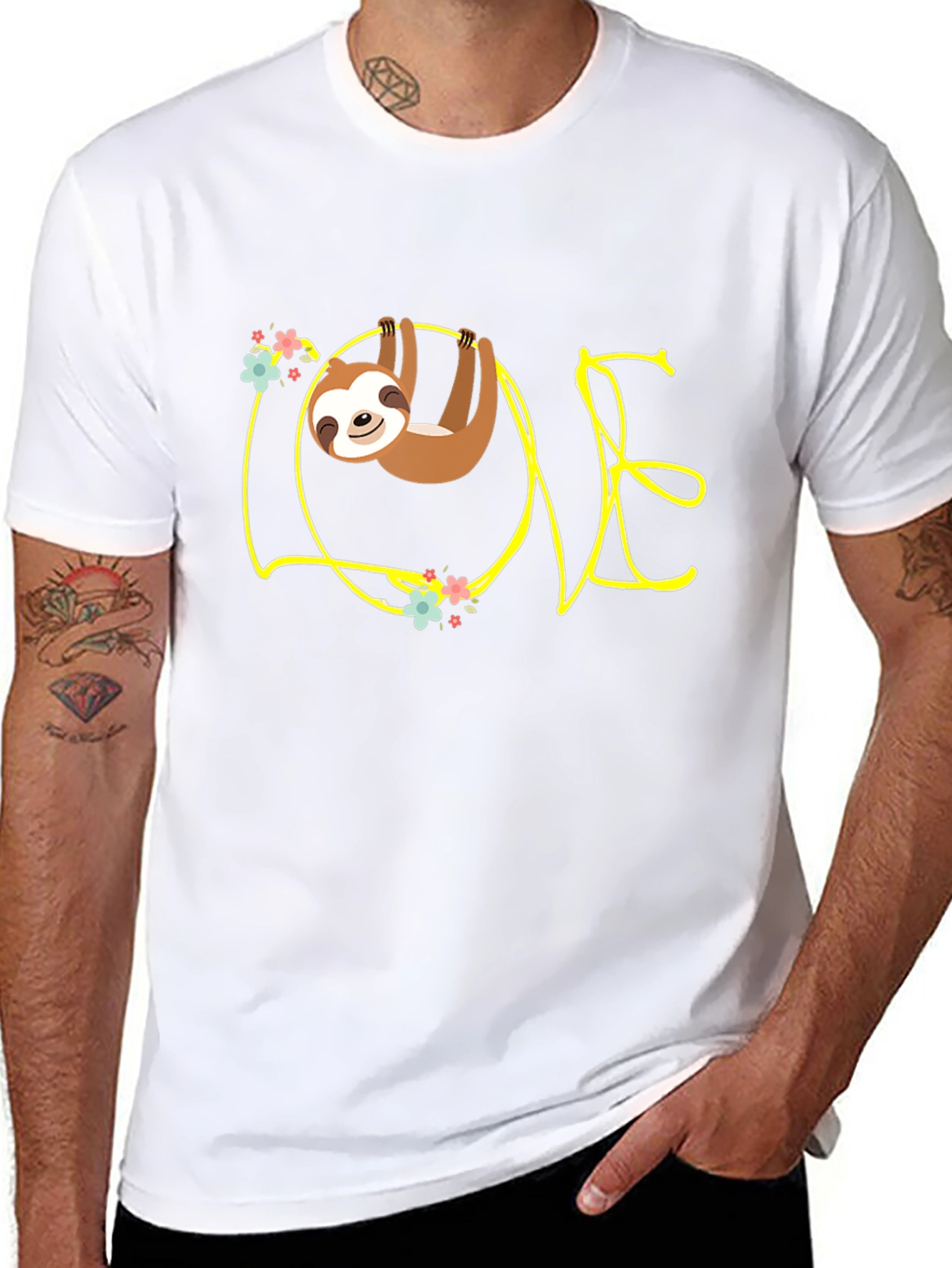 Sloth Love T-Shirt - Cute Animal Tee
