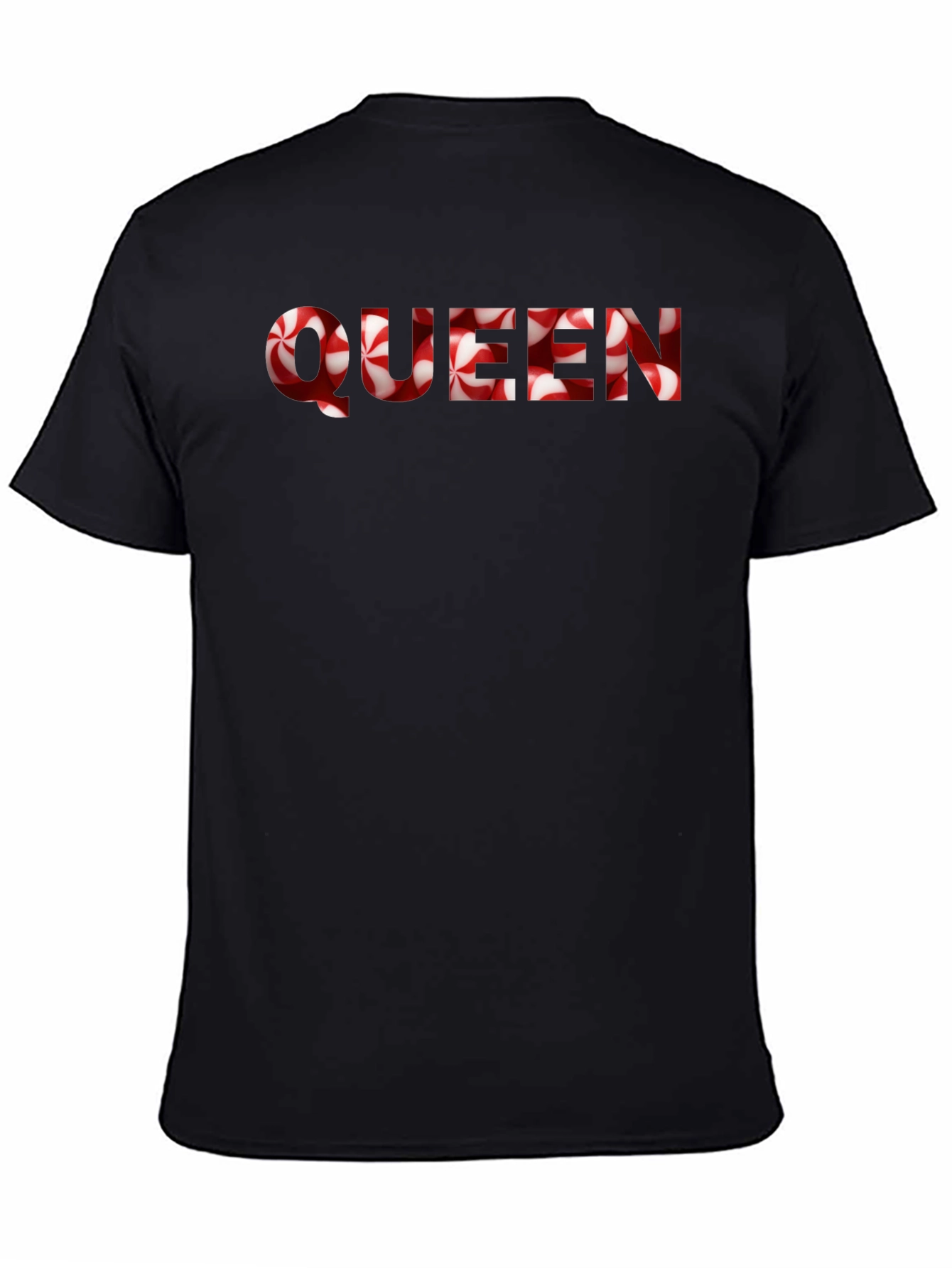 Queen Candy Cane T-Shirt - Festive Holiday Apparel