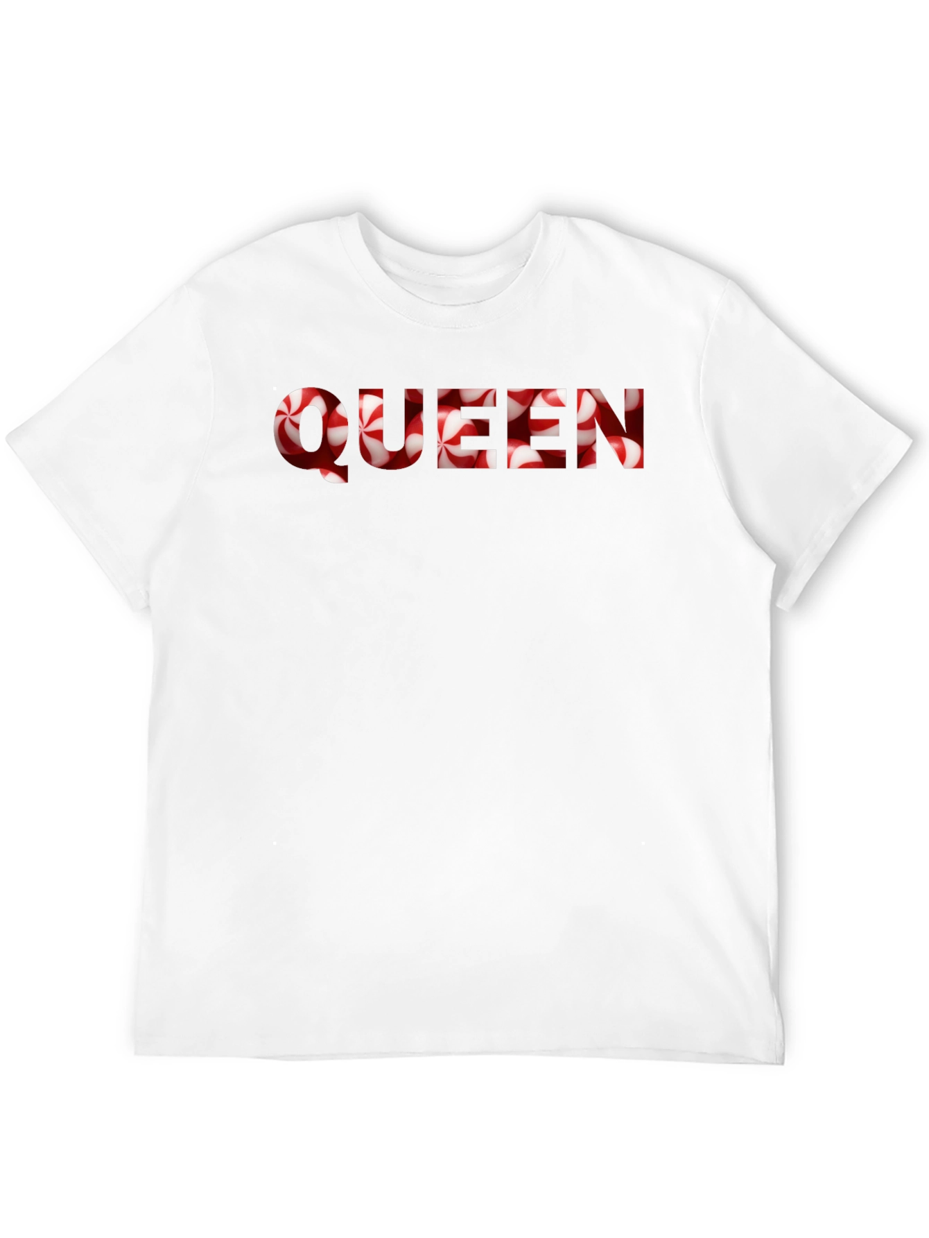 Queen Candy Cane T-Shirt - Festive Holiday Apparel