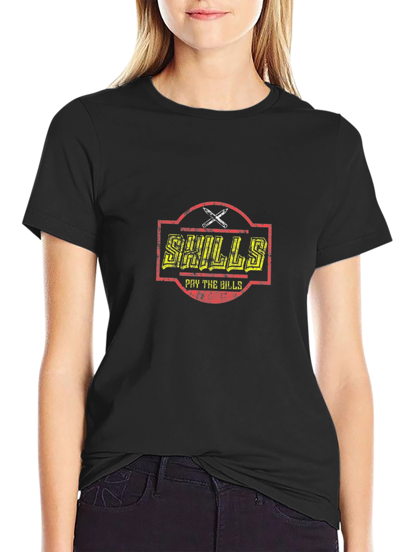 Skills Pay the Bills Graphic T-Shirt