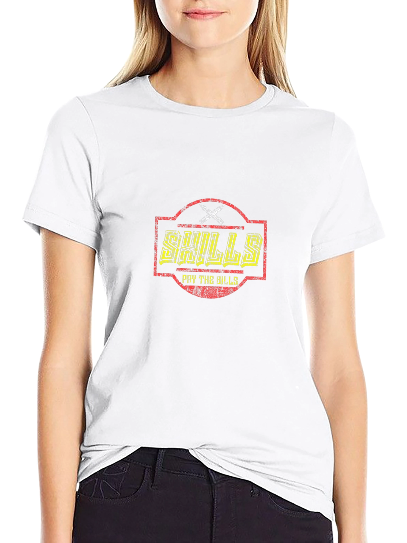 Skills Pay the Bills Graphic T-Shirt