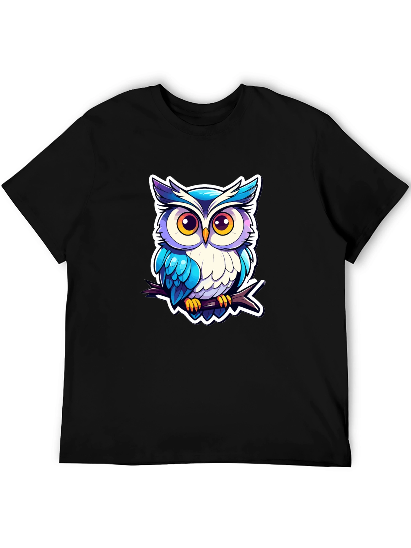 Cool Owl Graphic Tee - Unique Design!