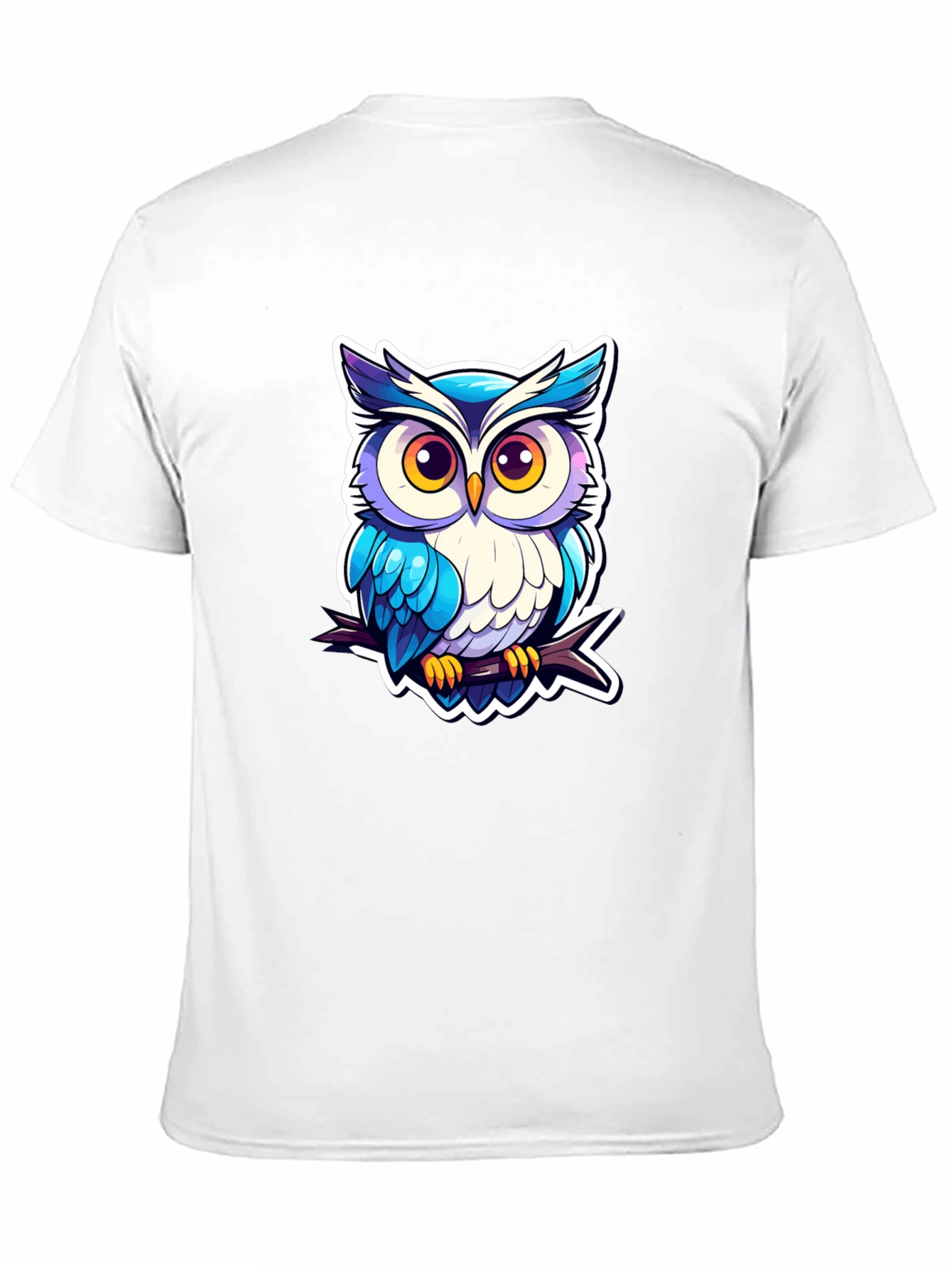 Cool Owl Graphic Tee - Unique Design!