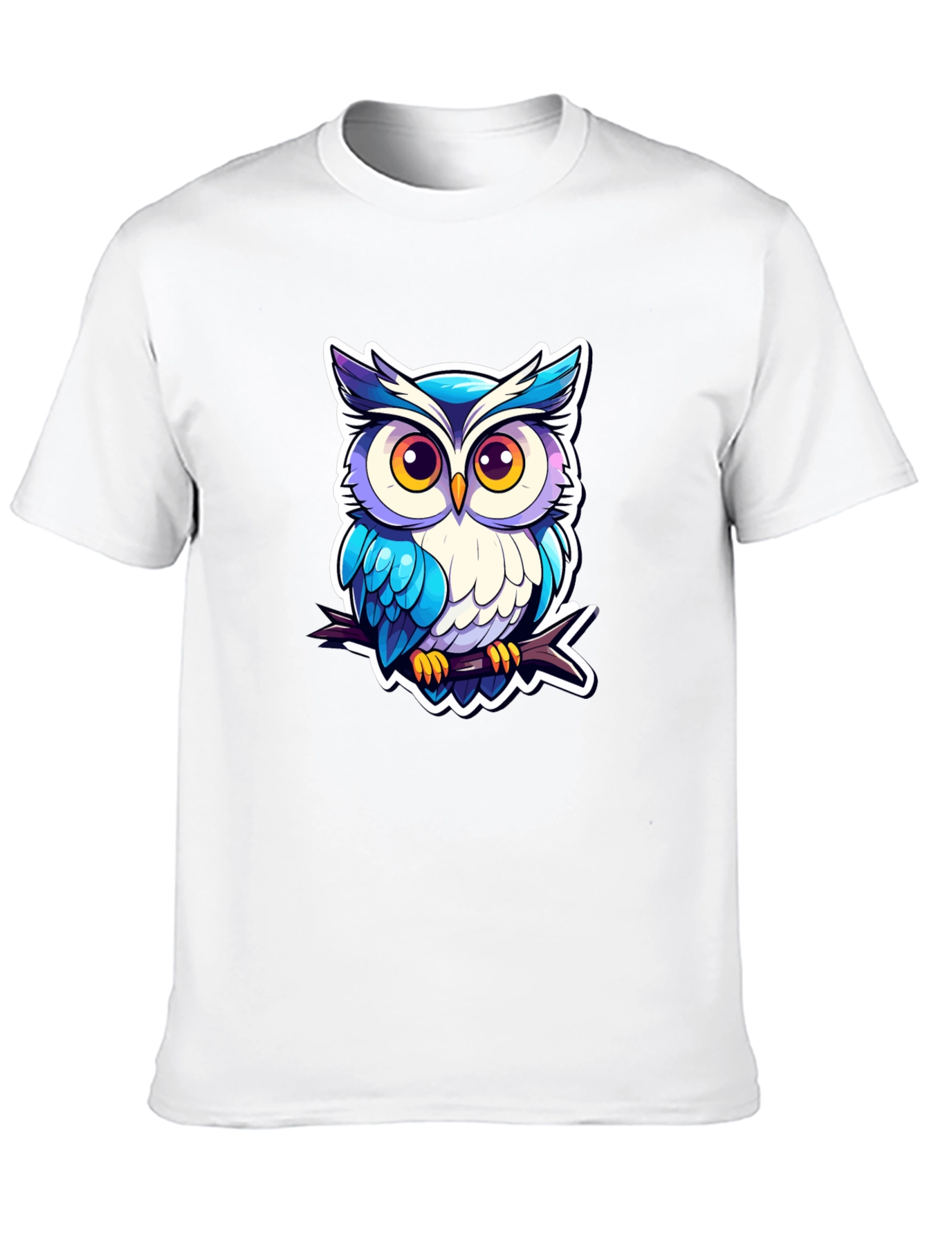 Cool Owl Graphic Tee - Unique Design!