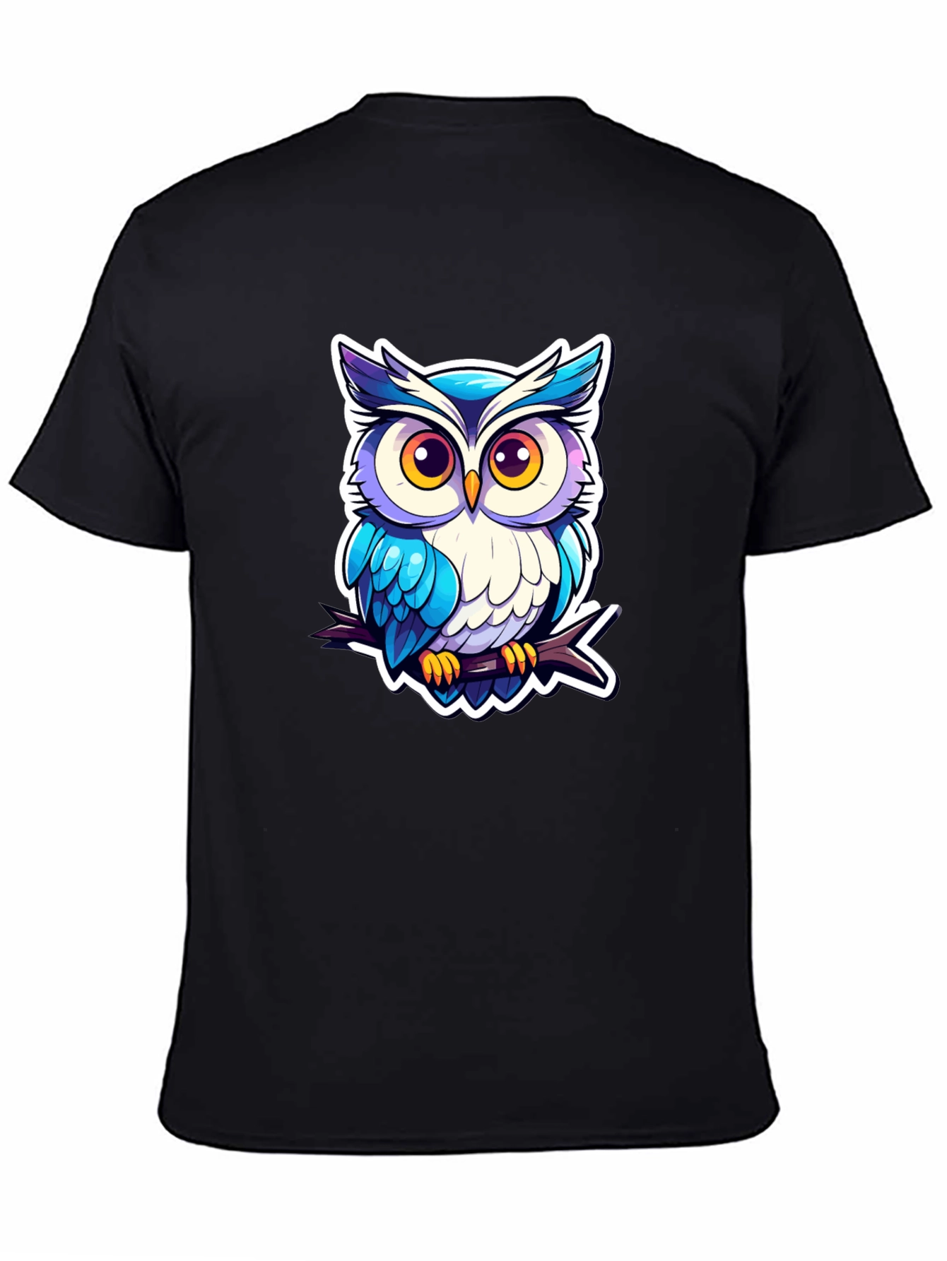 Cool Owl Graphic Tee - Unique Design!