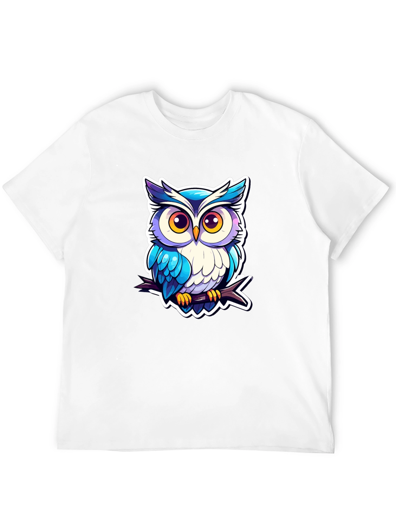 Cool Owl Graphic Tee - Unique Design!