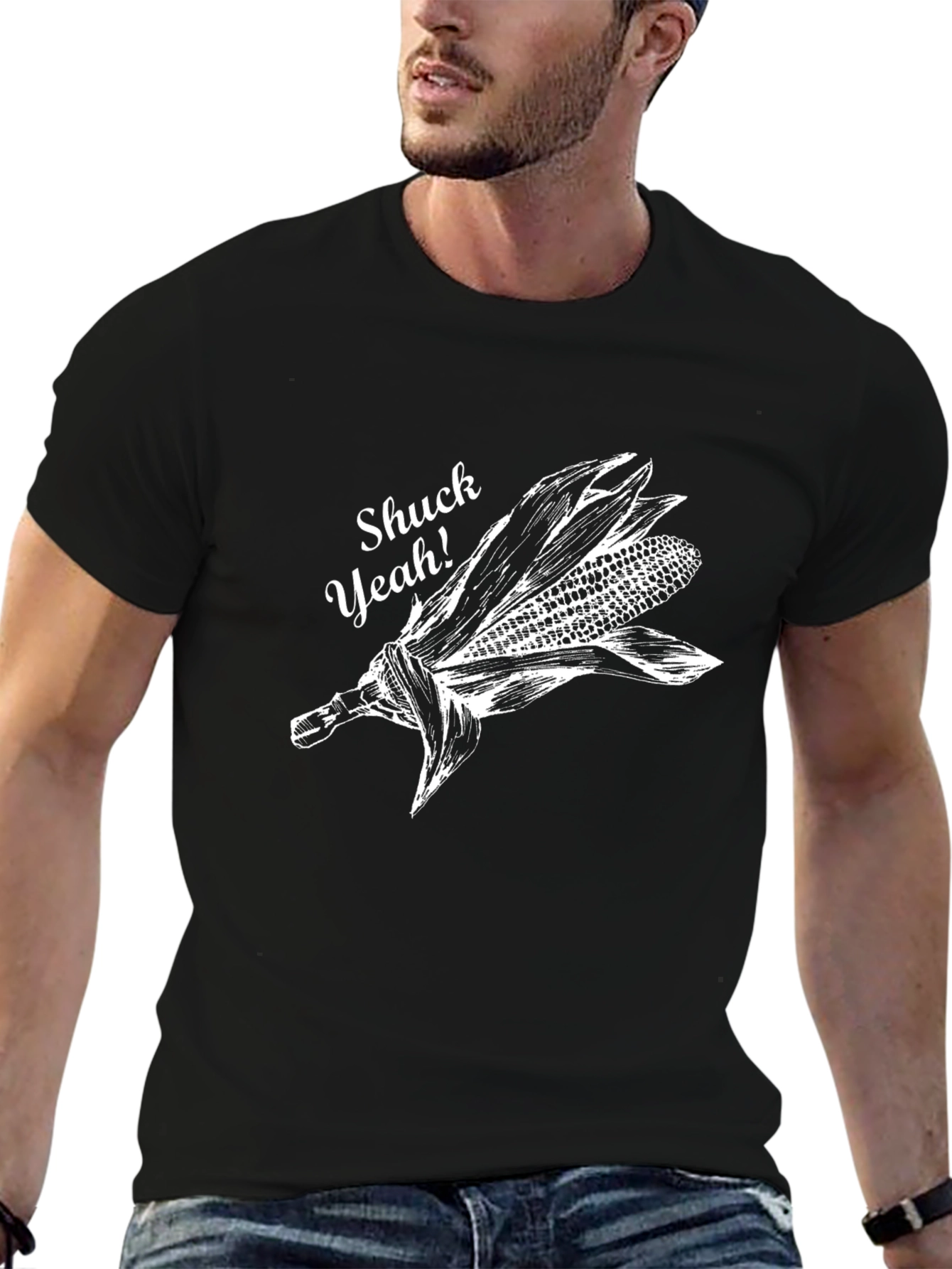 Shuck Yeah! Corn Graphic T-Shirt