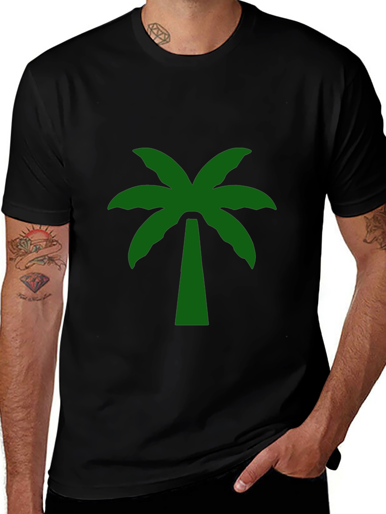 Palm Tree Graphic Tee - Tropical Vibe Shirt