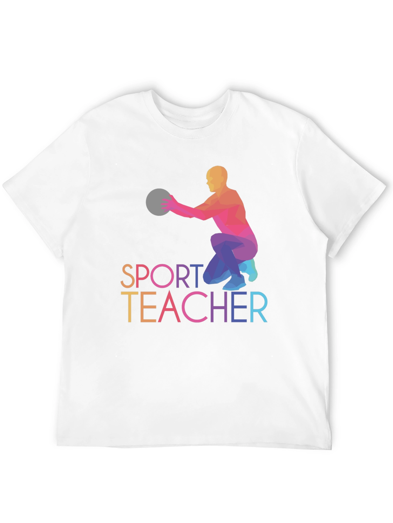 Sport Teacher T-shirt Black Graphic Tee