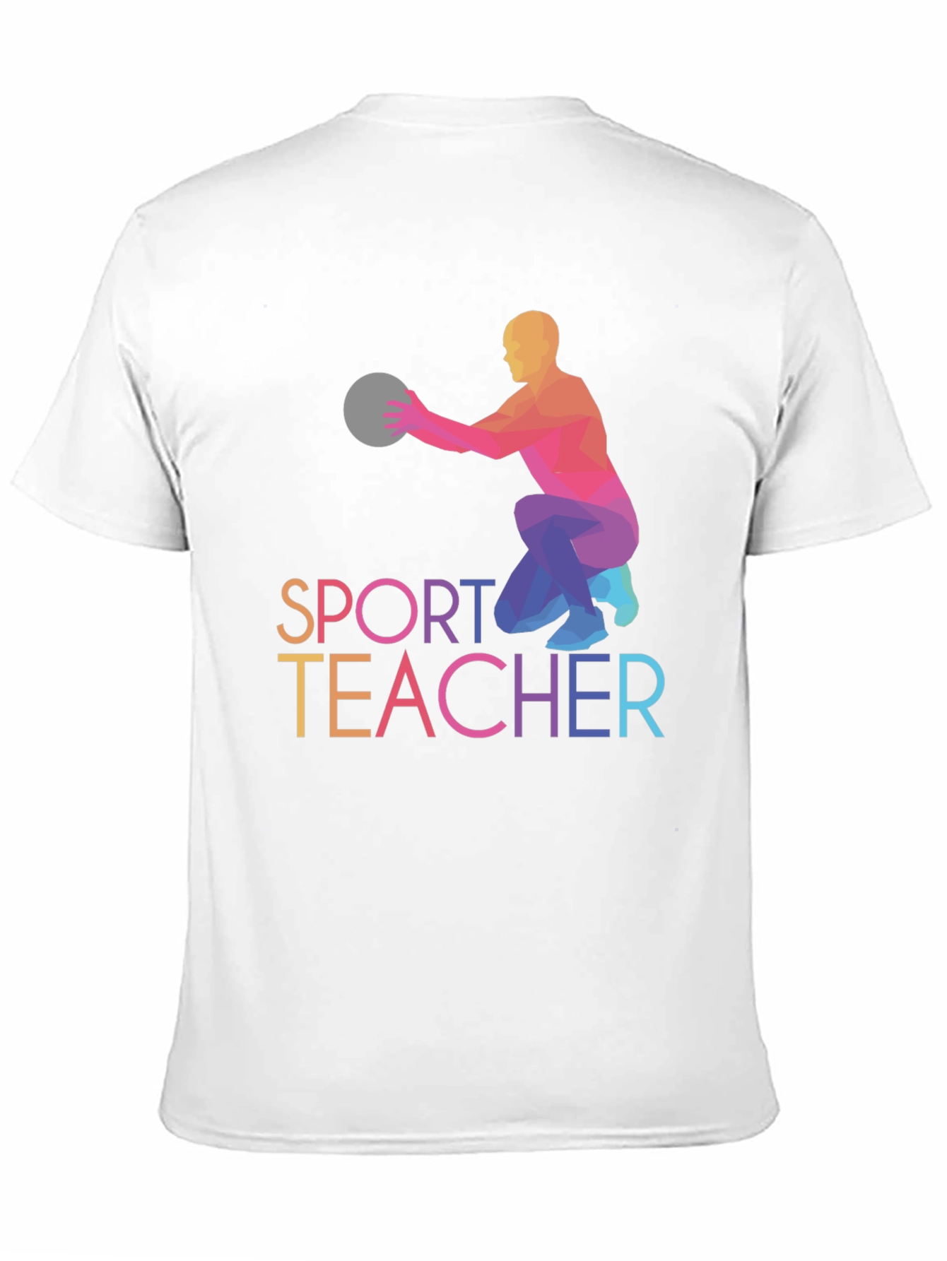 Sport Teacher T-shirt Black Graphic Tee