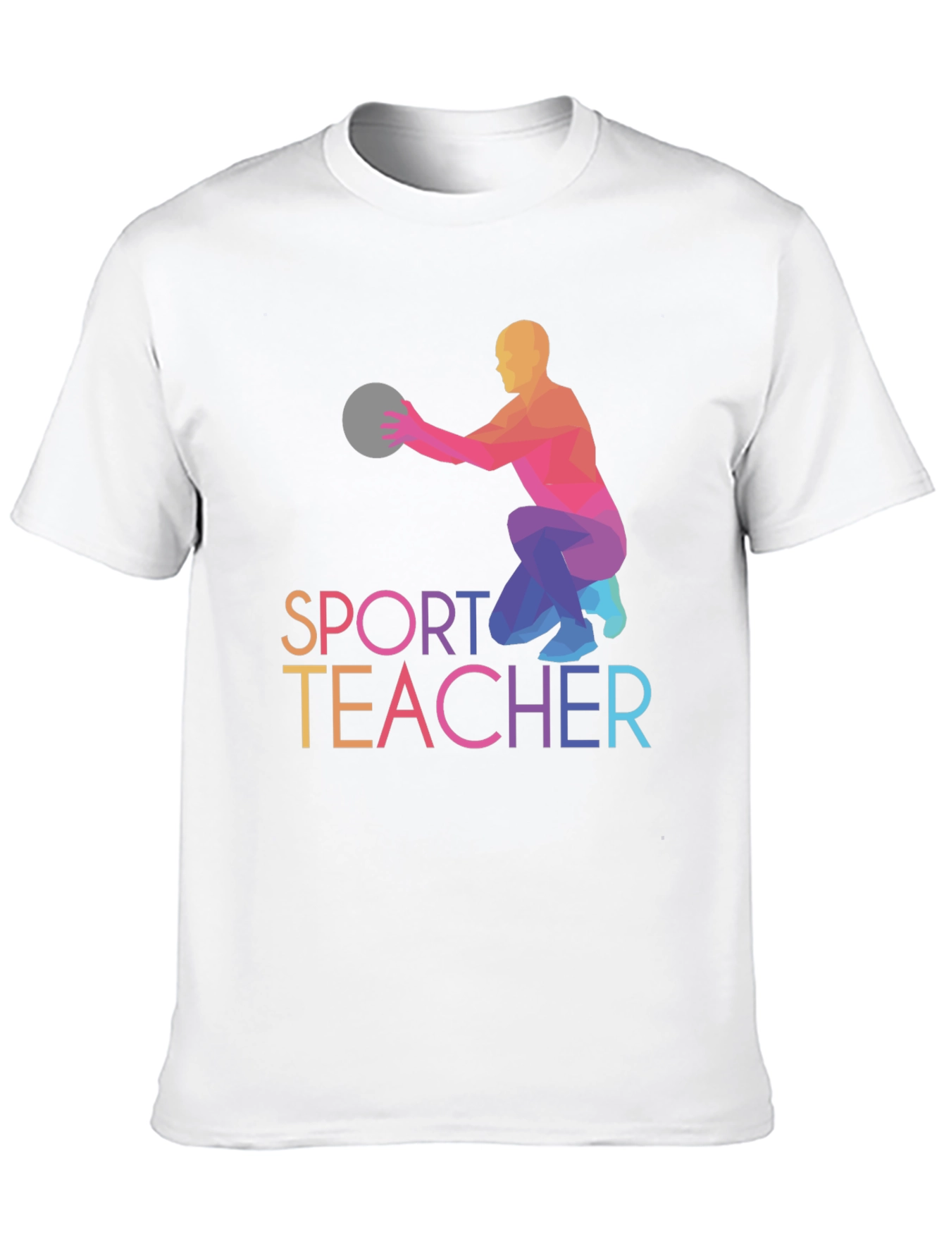 Sport Teacher T-shirt Black Graphic Tee