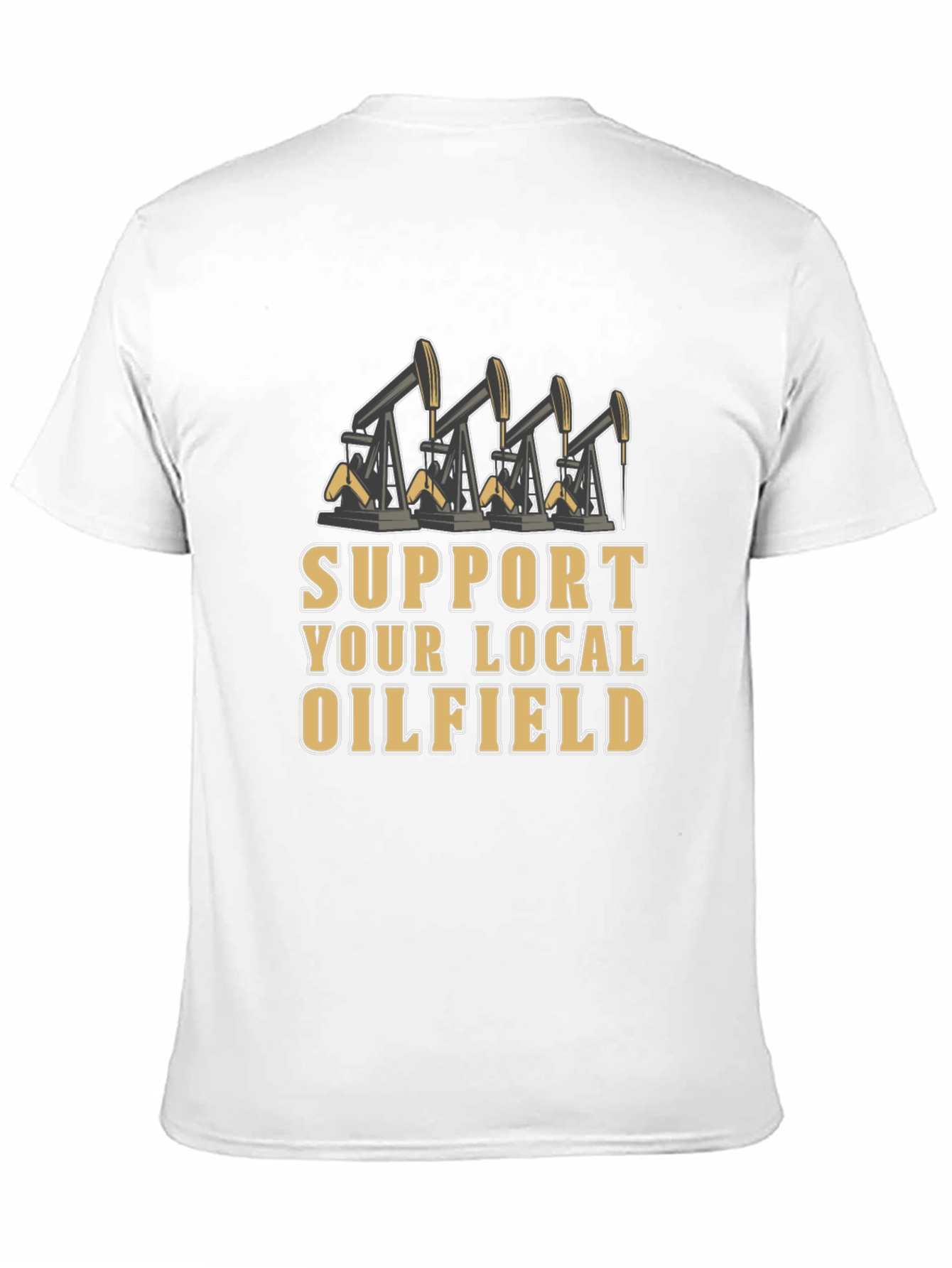 Support Local Oilfield Graphic Tee
