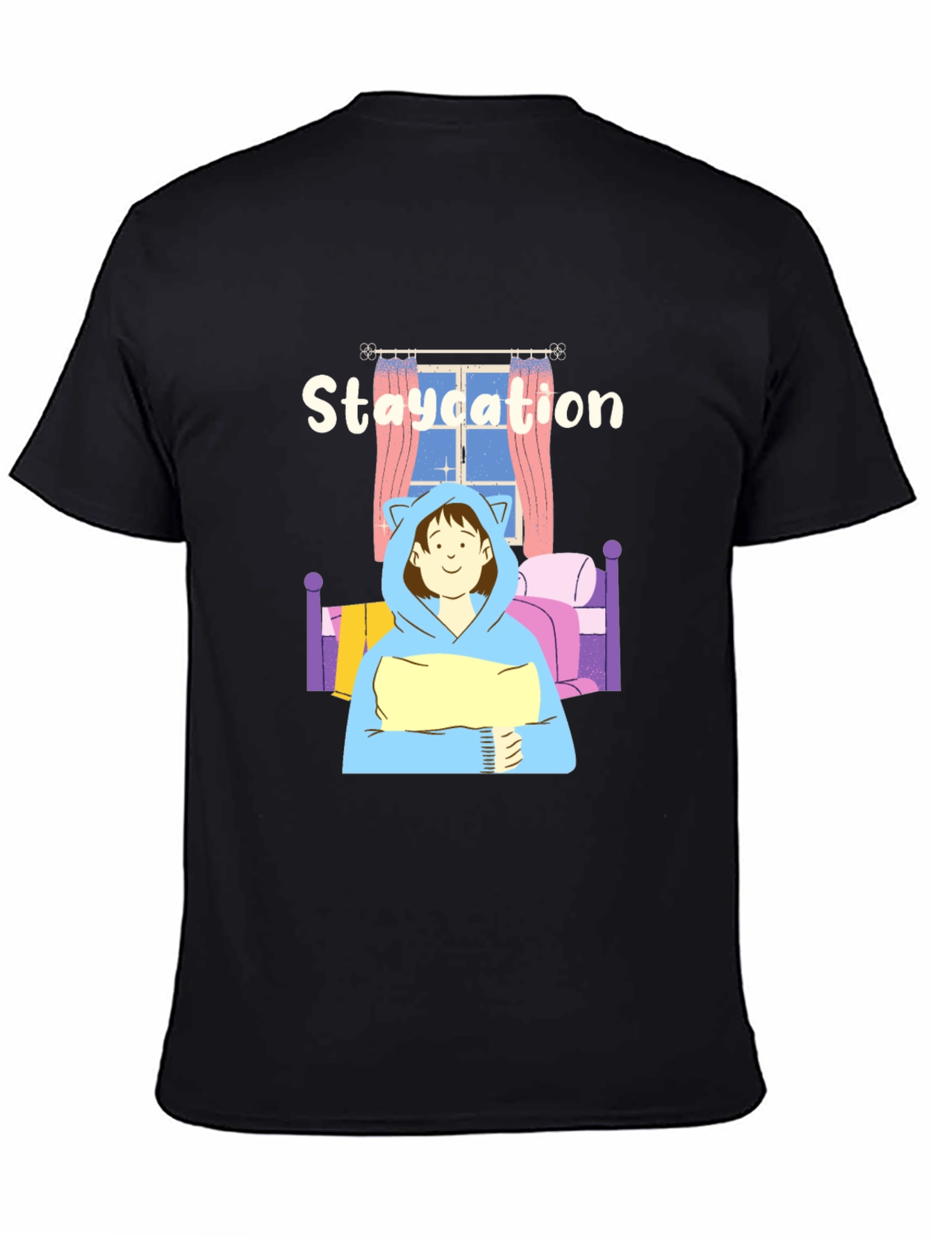 Staycation T-Shirt - Cozy Comfort