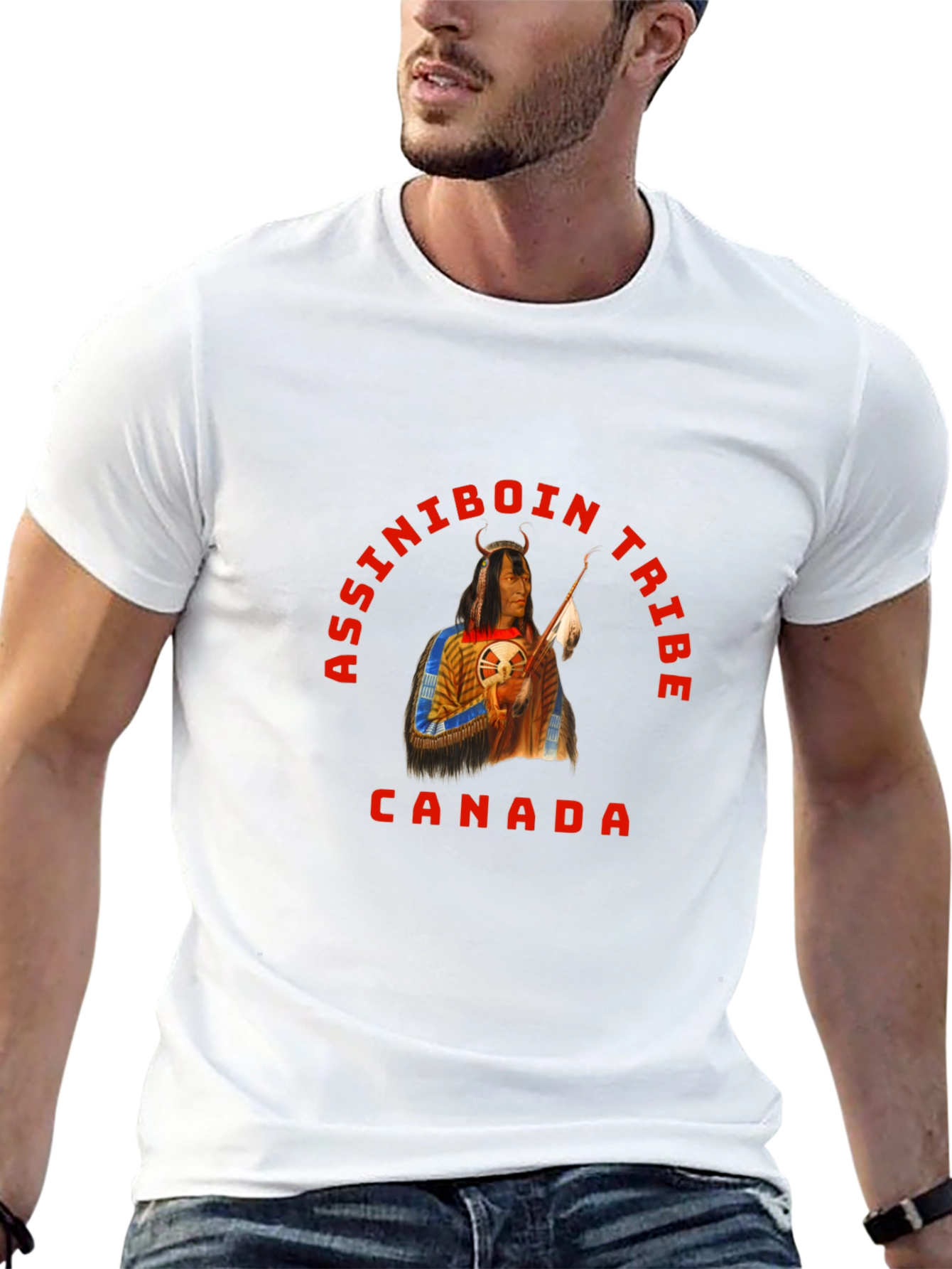 Assiniboine Tribe Canada Graphic T-Shirt