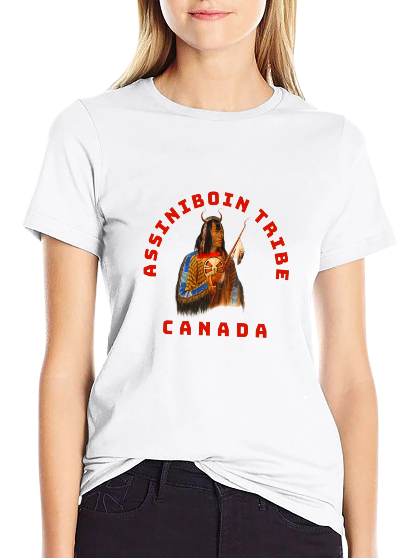 Assiniboine Tribe Canada Graphic T-Shirt