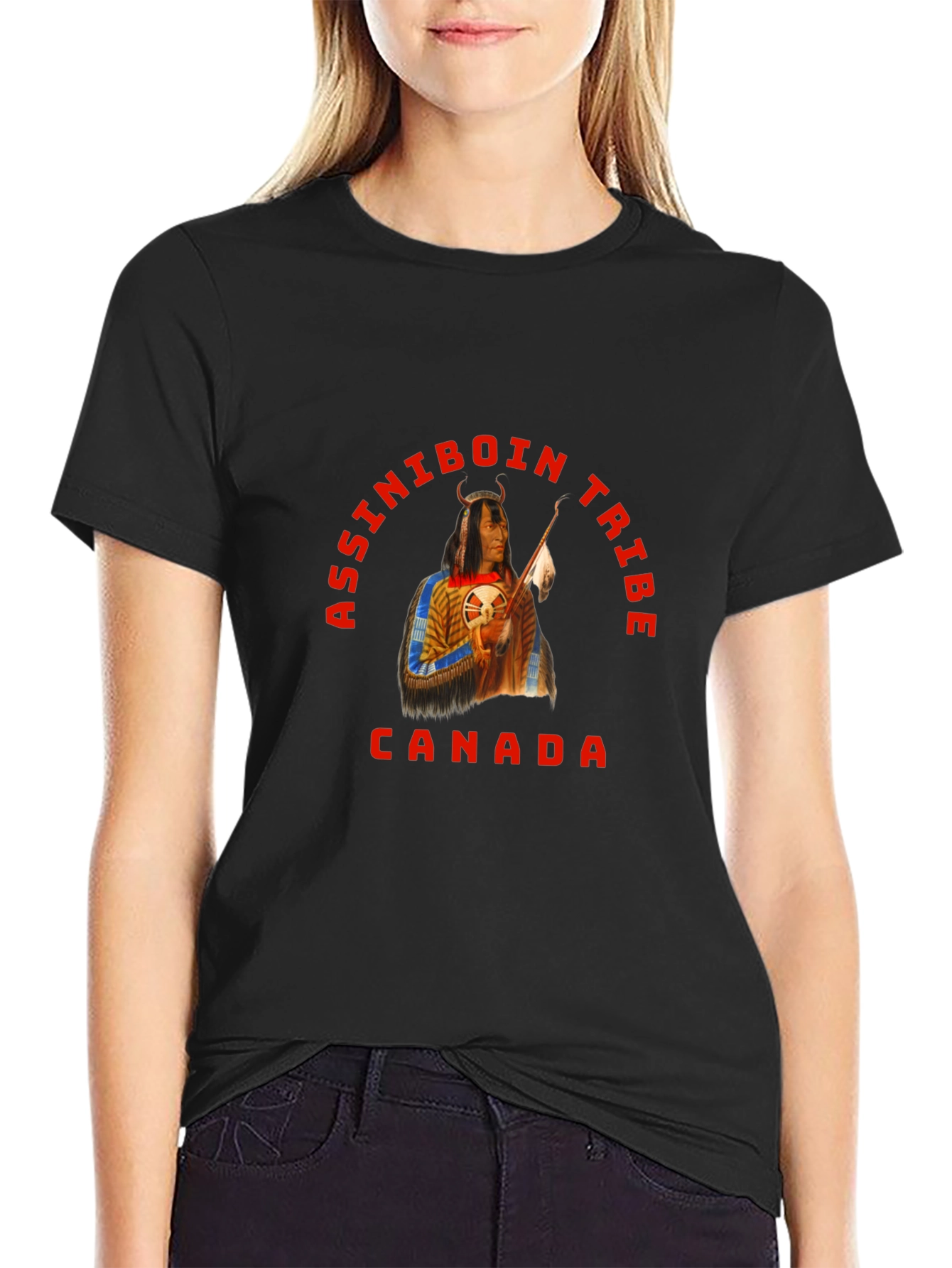 Assiniboine Tribe Canada Graphic T-Shirt
