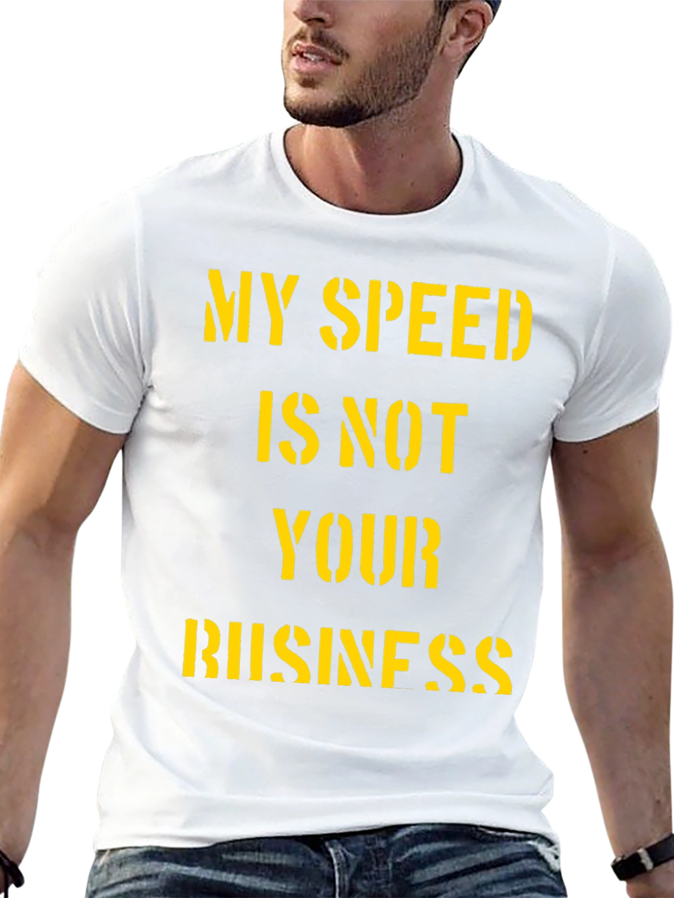 My Speed is Not Your Business Graphic T-Shirt